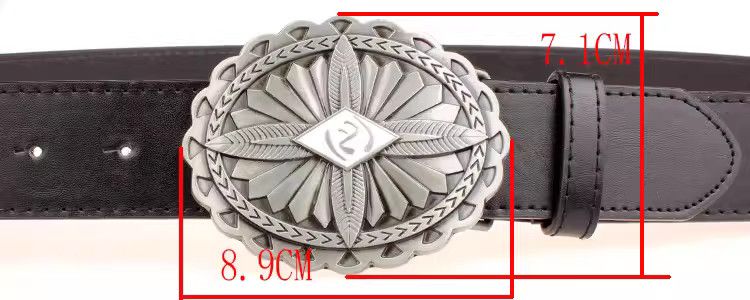 Designer Matchless Vintage Belt Riveted Belts Menswear Accessories Size ONE SIZE - 3 Thumbnail