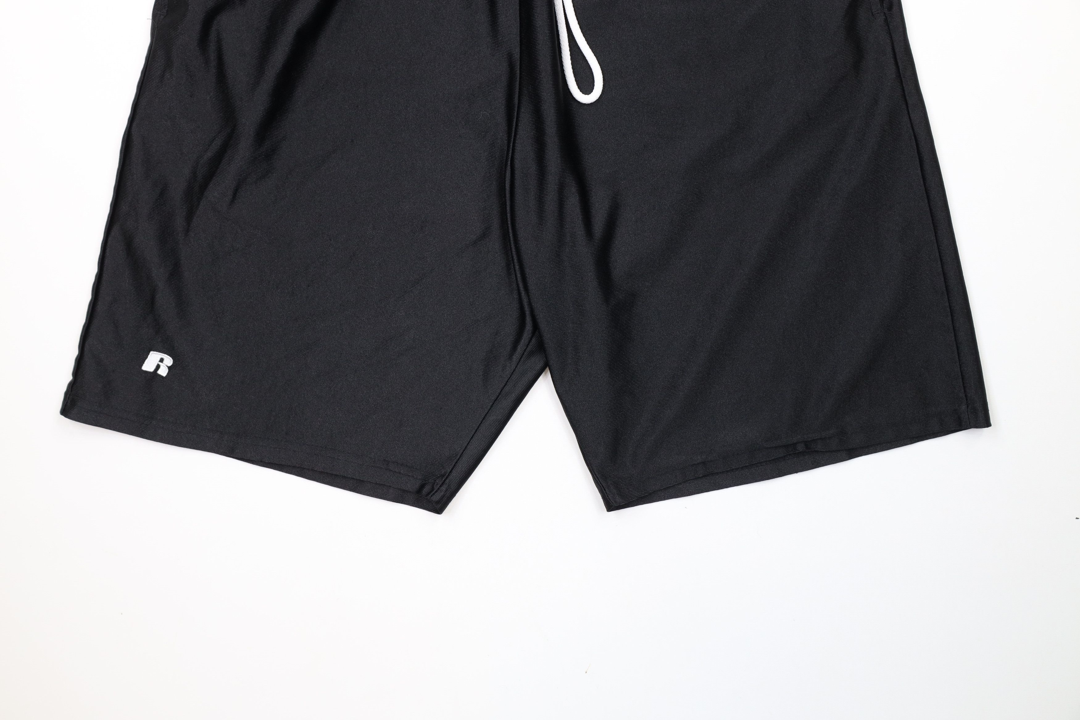 Russell Athletic × Vintage Vintage 90s Russell Athletic Polyester Basketball Shorts Size US 36 / EU 52 - 4 Thumbnail
