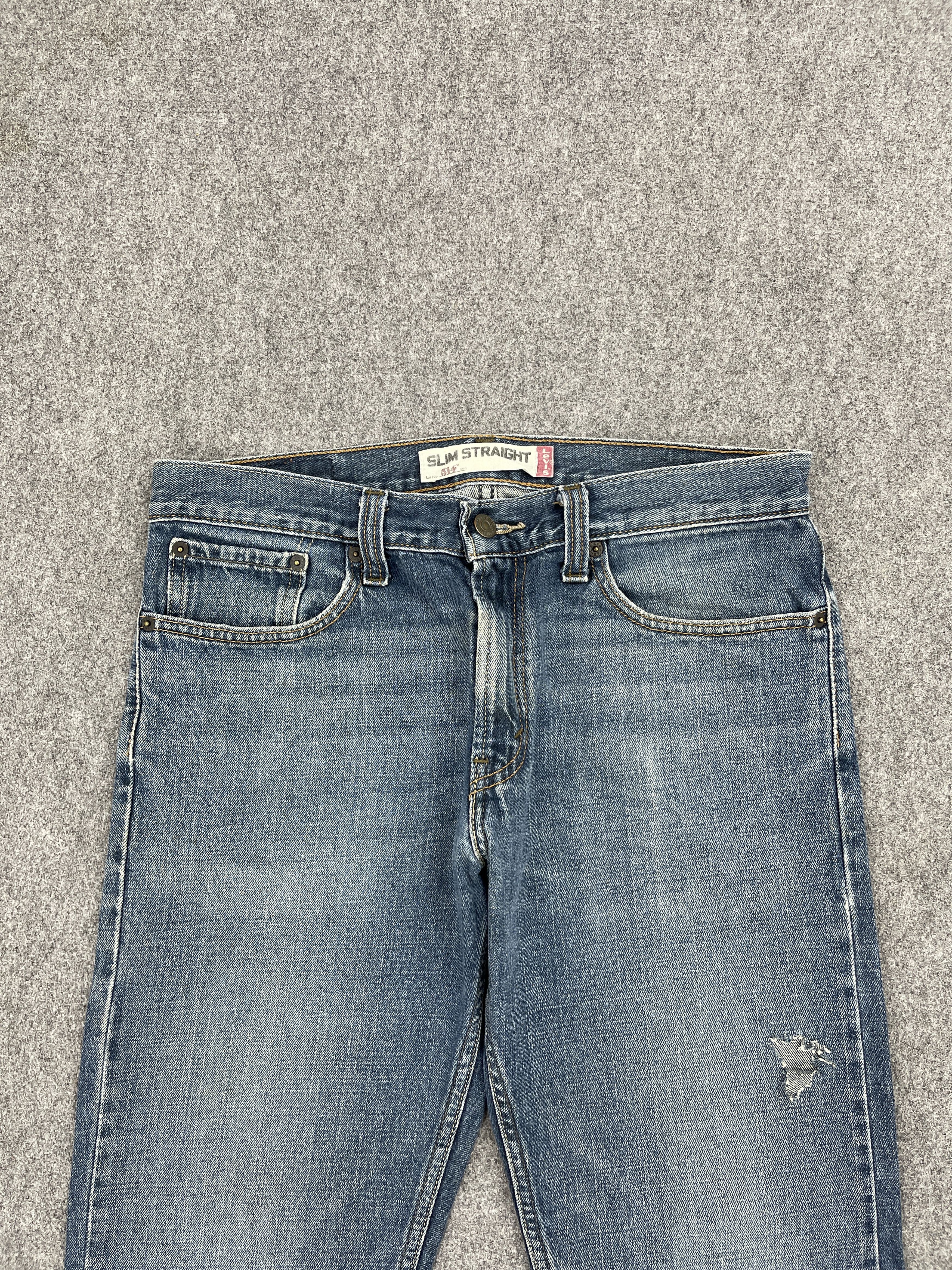 Levi's Vintage Levis 514 Faded Blue Jeans DP2556 Size US 32 / EU 48 - 3 Thumbnail