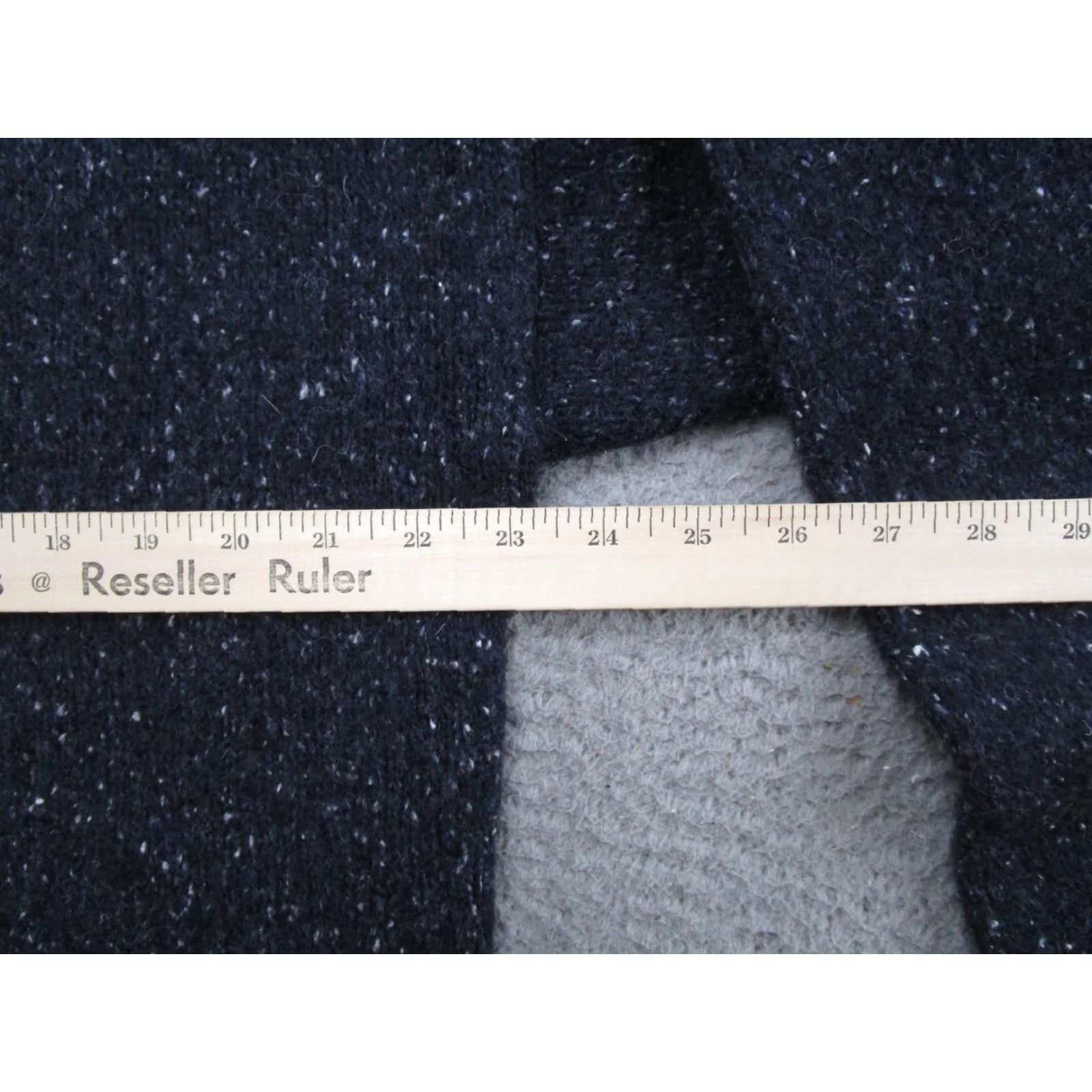 Vintage VTG Gander Mountain Men’s XL Wool Blend Henley Sweater 1/4 Zip Made In USA Blue 90s USA Mens Size US XL / EU 56 / 4 - 4 Thumbnail