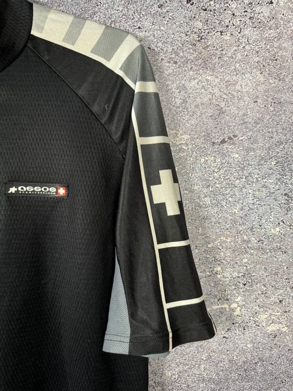 Vintage Vintage Assos of Switzerland black cycling jersey XL Size Size US XL / EU 56 / 4 - 5 Thumbnail