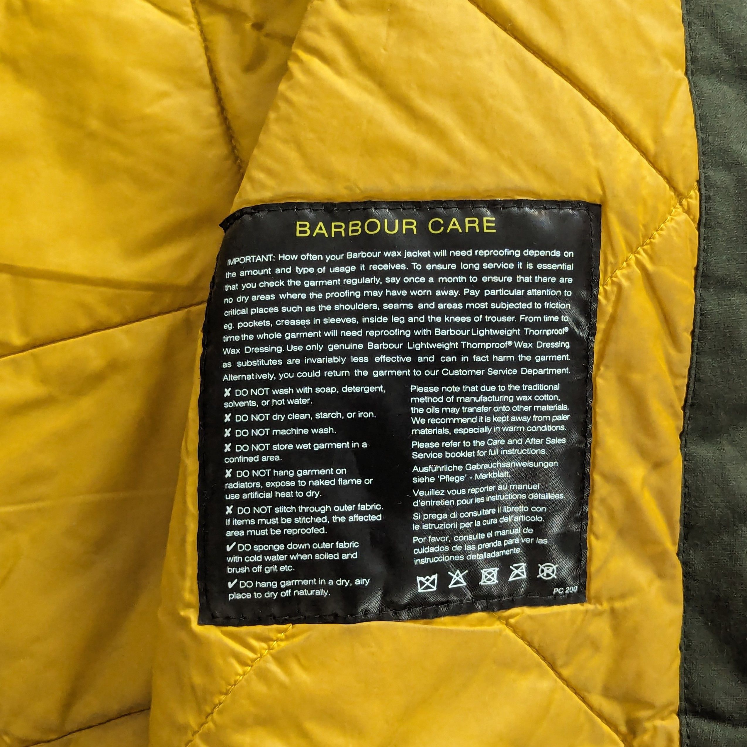 Barbour Barbour Boys Durham Wax Jacket Size XL Junior Waxed Cotton Size US XL / EU 56 / 4 - 15 Thumbnail