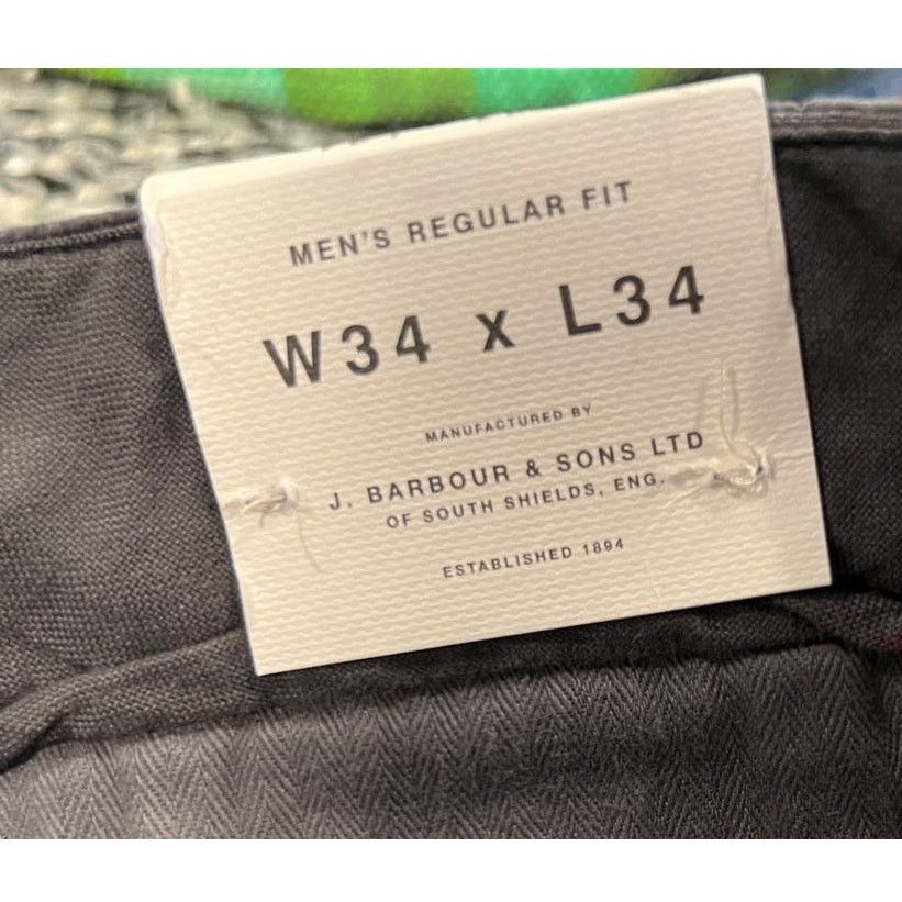 Barbour Barbour Neuston Regular Fit Stretch Corduroy Chinos Size 34 Size US 34 / EU 50 - 9 Thumbnail
