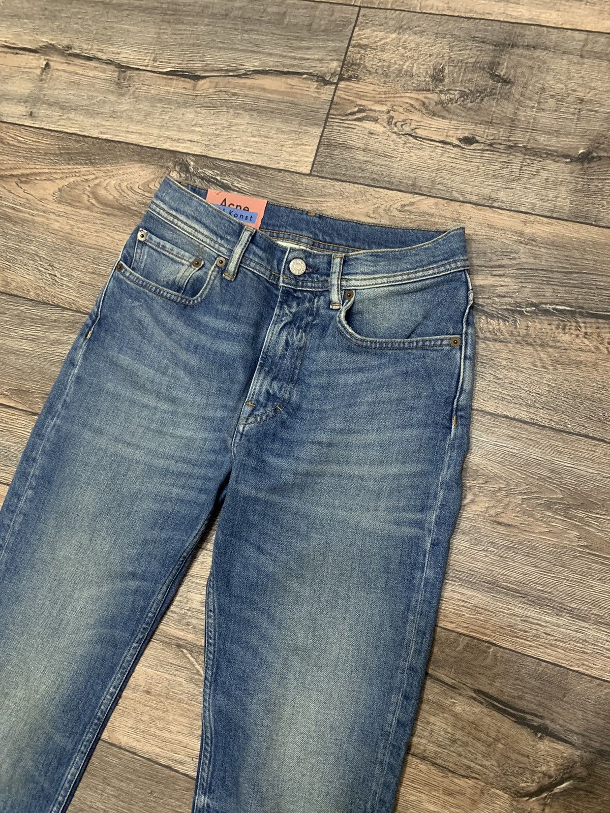 Acne Studios Acne Studios Blue Denim Jeans Made in Italy Size 26" / US 2 / IT 38 - 2 Thumbnail