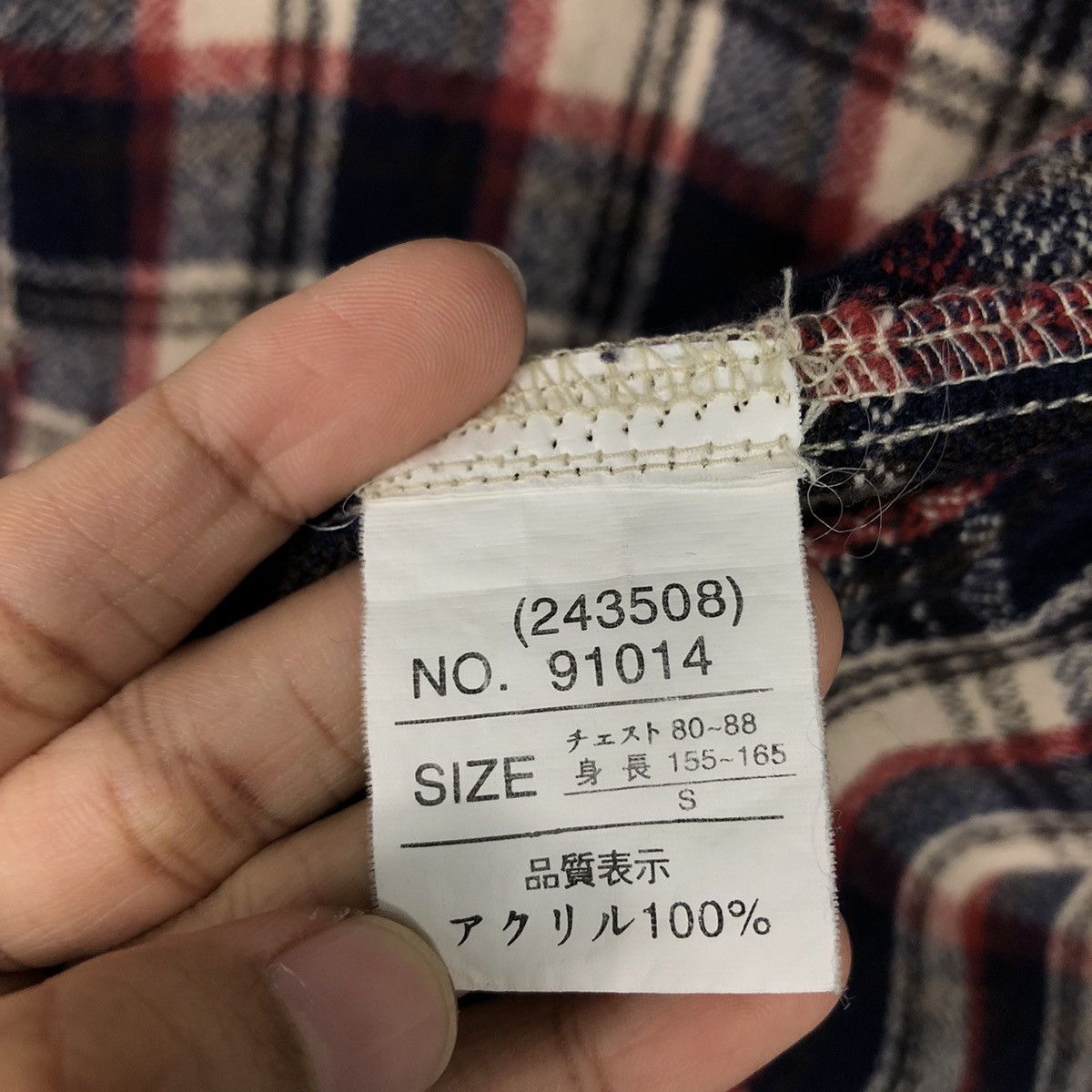 Japanese Brand 📌Vintage Zipper Biker Jacket Collins Tartan Issey Miyake Size US S / EU 44-46 / 1 - 21 Thumbnail