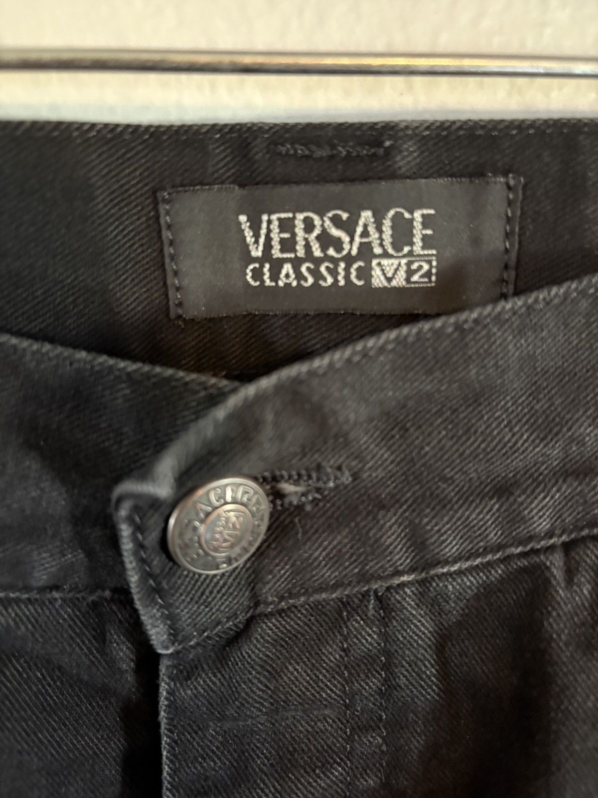 Versace Vintage Versace Straight Denim Size US 34 / EU 50 - 2 Thumbnail