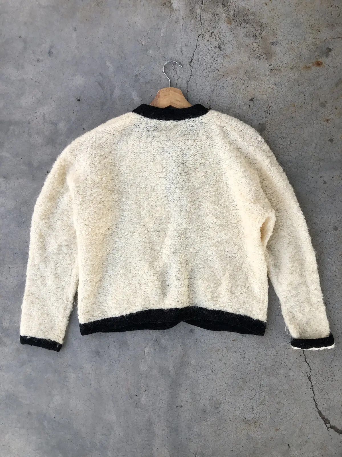 Homespun Knitwear Vintage Knitware Fleece/Fluffy Sweater Like cardigan Size US M / EU 48-50 / 2 - 9 Thumbnail