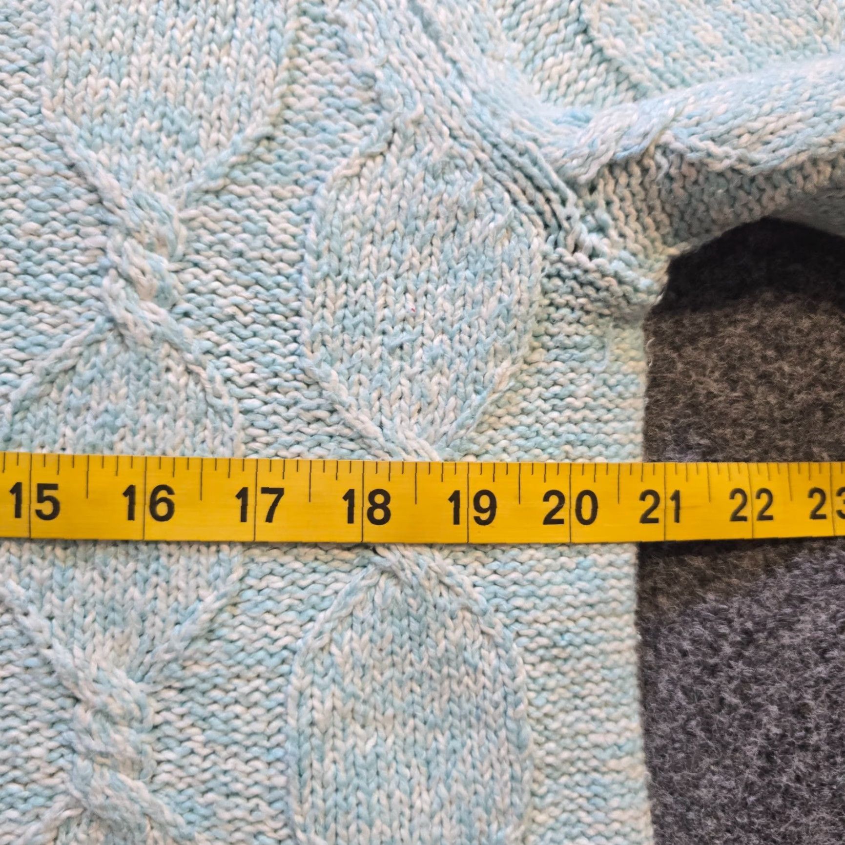 J. Jill J. Jill Sweater Women Size M Green Cable-Knit 3/4 Sleeve V-Neck Soft Casual Pullover Size M / US 6-8 / IT 42-44 - 5 Thumbnail