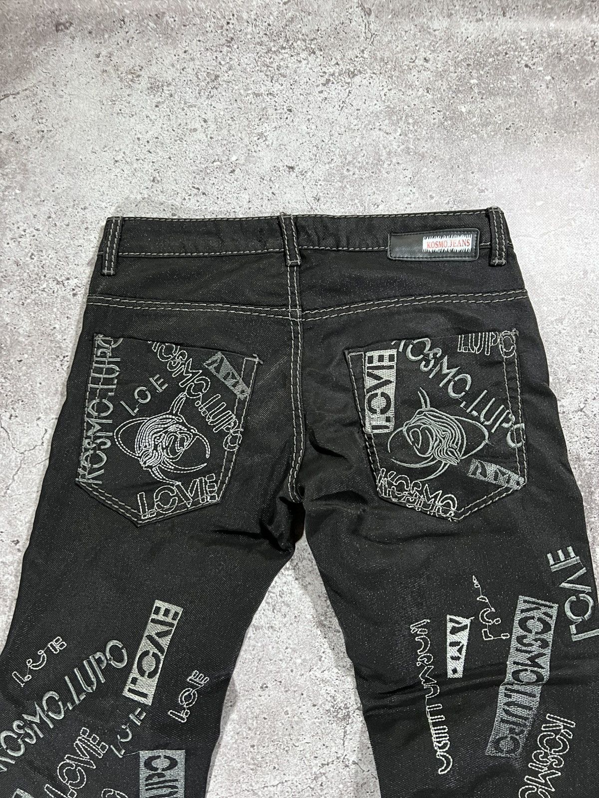 Japanese Brand Avant Garde Kosmo Lupo Jeans Japanese Style Size US 31 - 5 Thumbnail