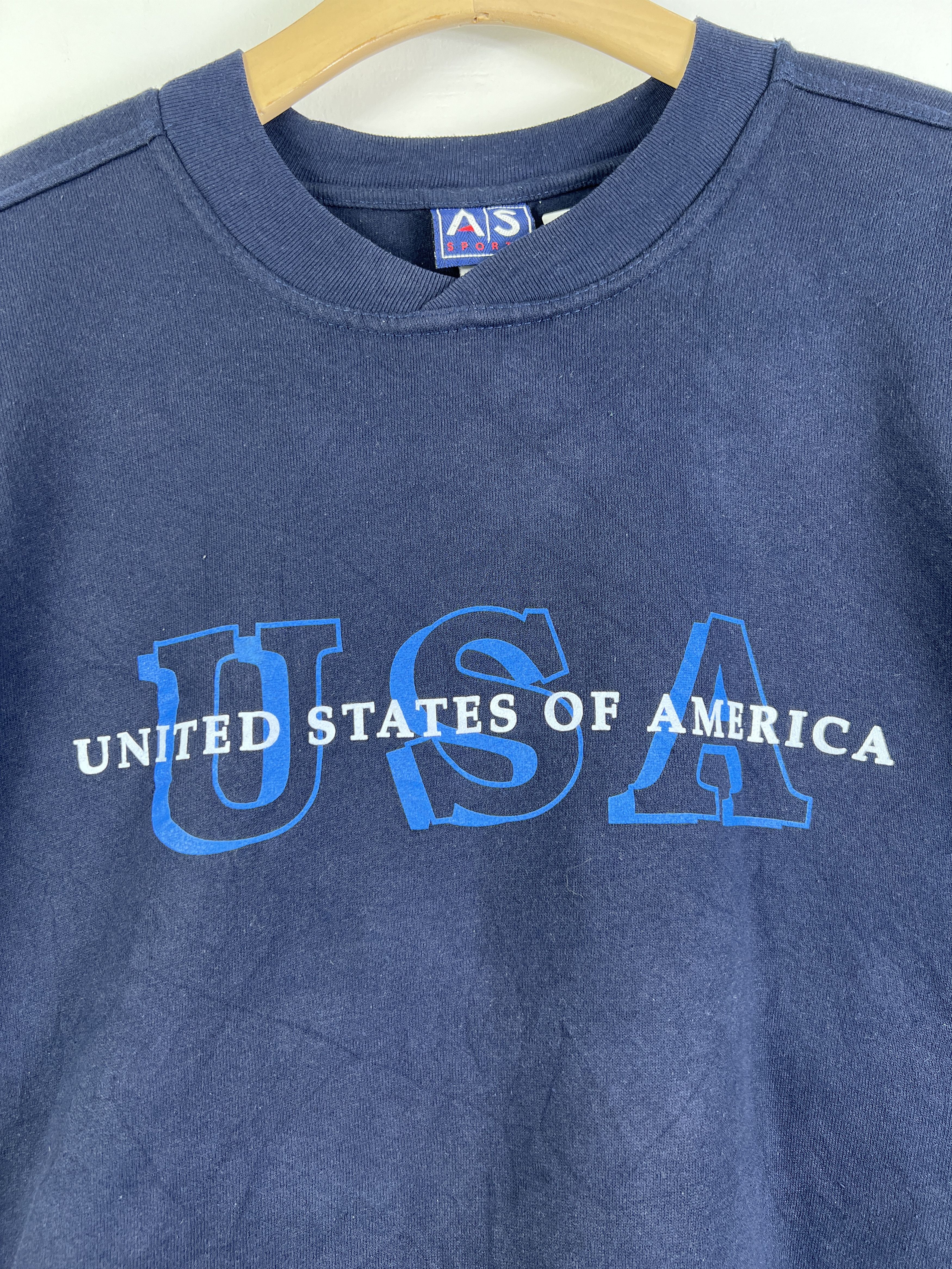 Vintage No.5051 Vintage USA Graphic Sweatshirt (XL) Size US XL / EU 56 / 4 - 2 Thumbnail