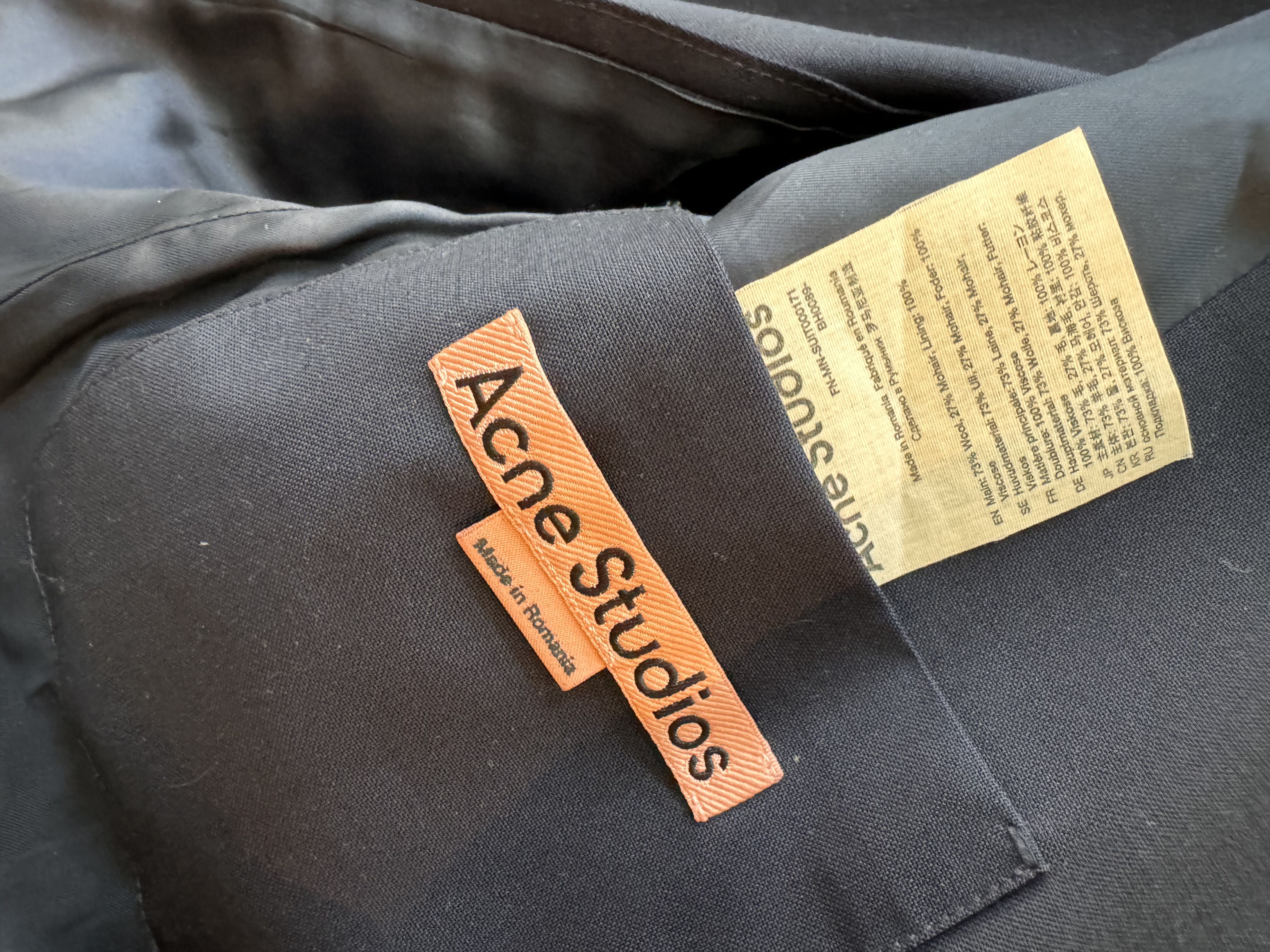 Acne Studios Acne unstructured blazer Size US M / EU 48-50 / 2 - 3 Thumbnail