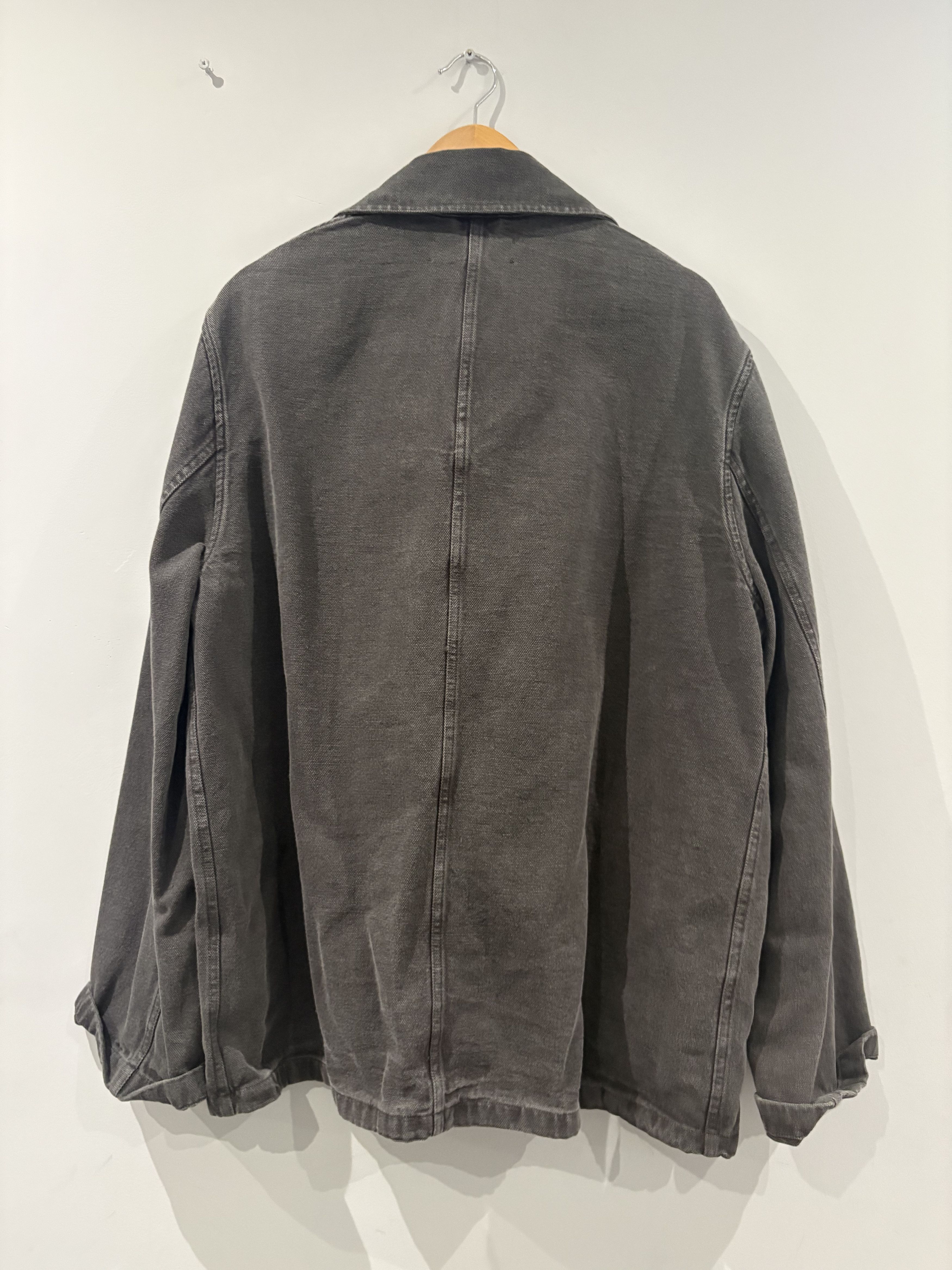 Our Legacy OUR LEGACY UNIFORM JACKET ASH BLACK REBORN CANVAS Size US M / EU 48-50 / 2 - 2 Thumbnail