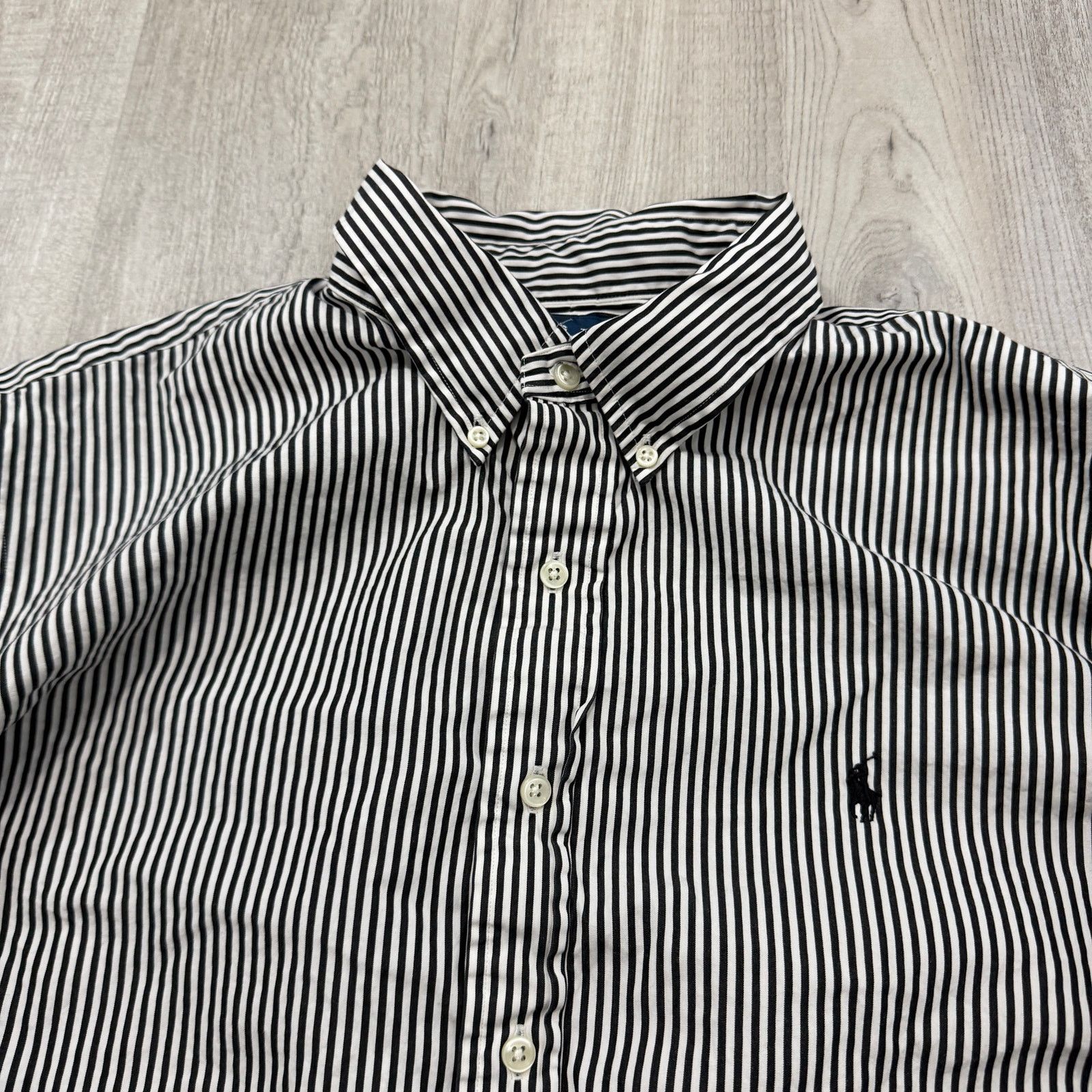 Polo Ralph Lauren Vintage Polo Ralph Lauren Custom Fit Button Shirt Men's 2XL Size US XXL / EU 58 / 5 - 3 Thumbnail