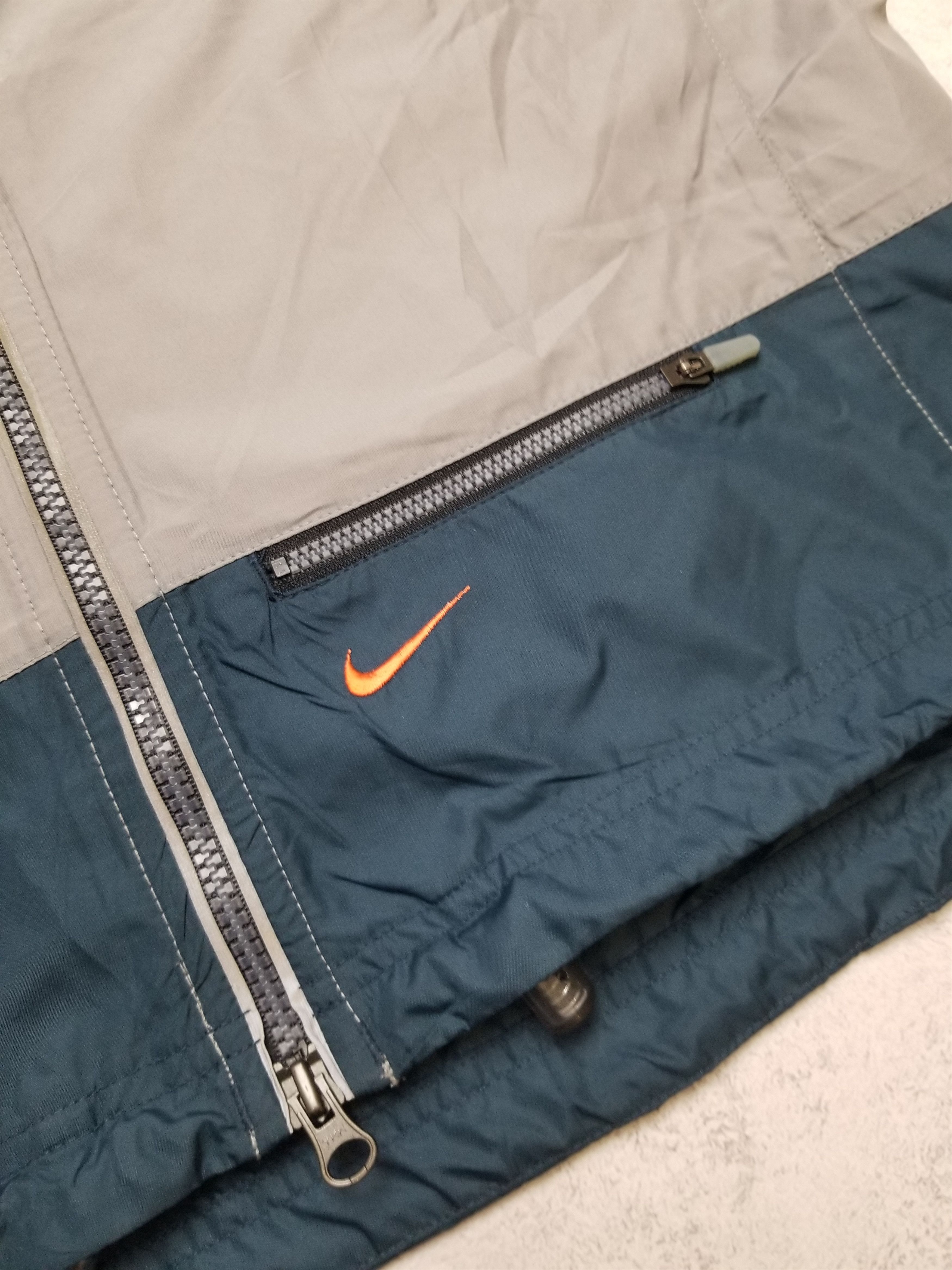 Nike Vintage 2000 Nike Running Teflon Reflective Vest Activewear Size L / US 10 / IT 46 - 11 Thumbnail