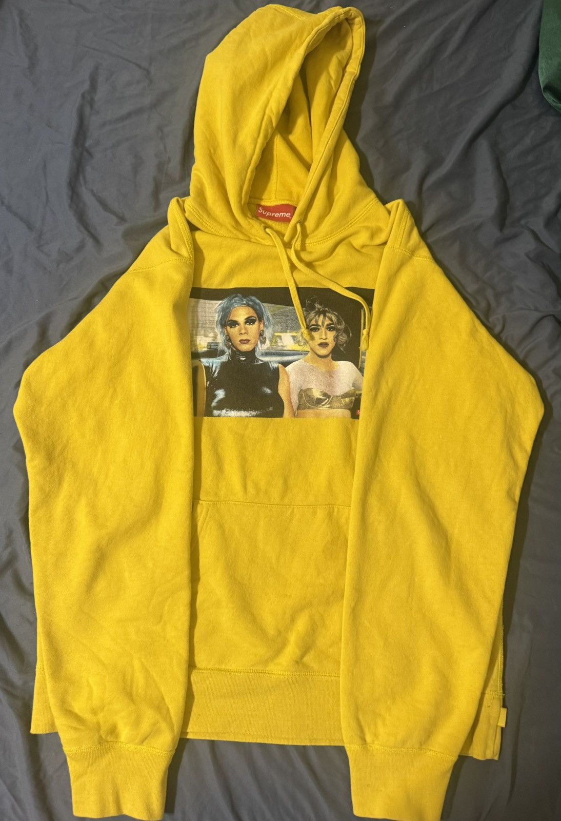 Supreme Supreme Nan Goldin Misty & Jimmy Paulette Hooded Sweatshirt Size US M / EU 48-50 / 2 - 1 Thumbnail