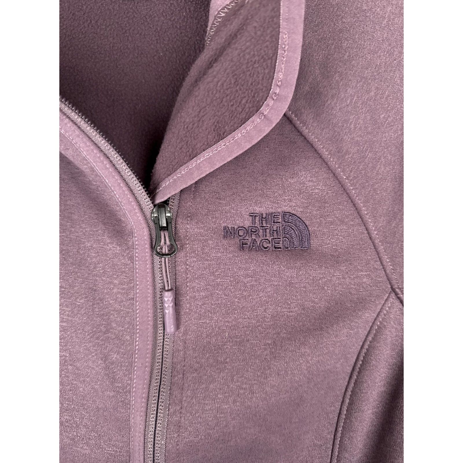 The North Face The North Face Womens Small Purple Softshell Fleece Lined Zip Jacket Outdoor Scarf? Size S / US 4 / IT 40 - 6 Thumbnail