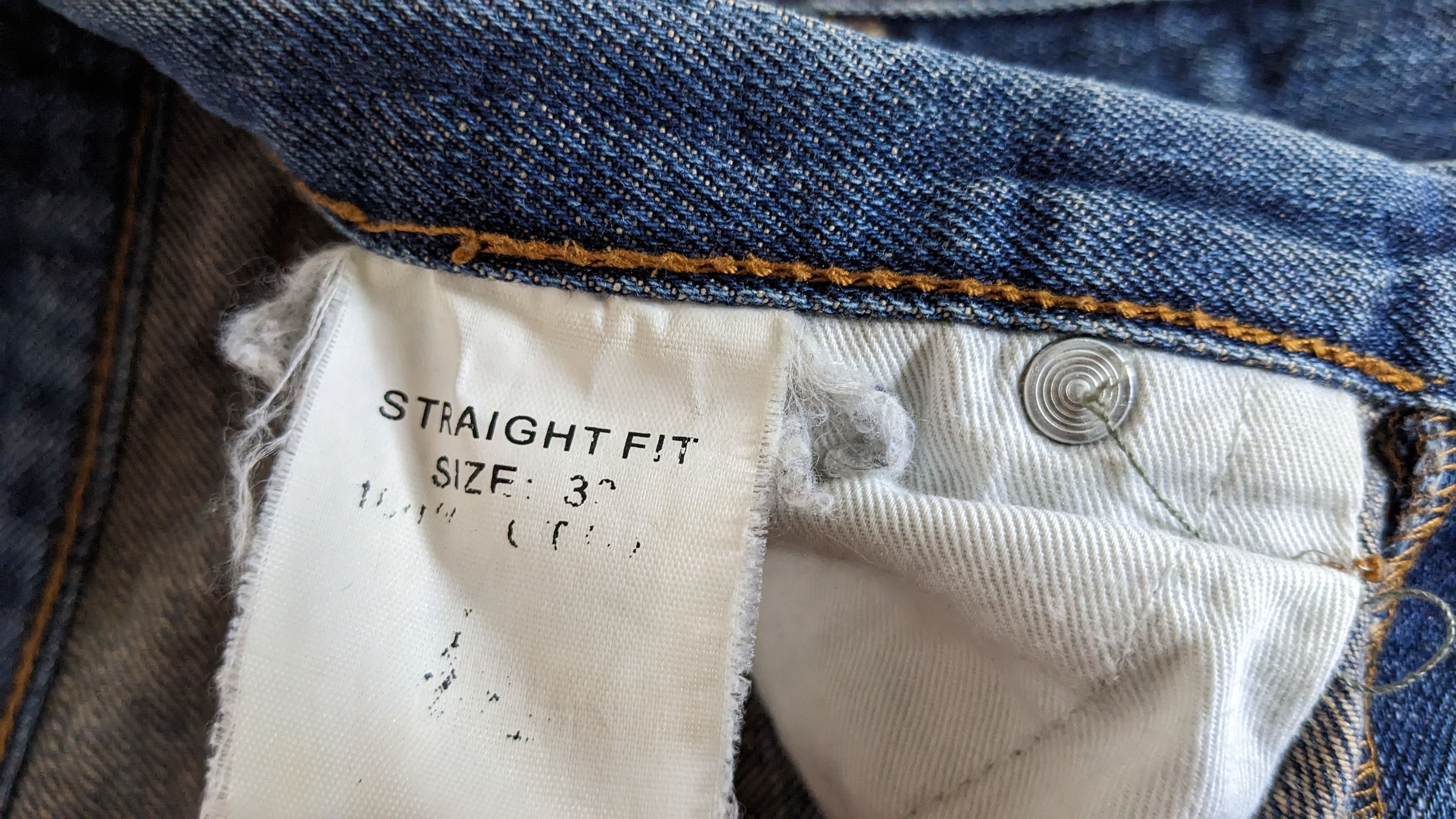 Other RARE Money Clothing Selvedge Denim Jeans 500 Rupiah Sz 30 Size US 30 / EU 46 - 11 Thumbnail