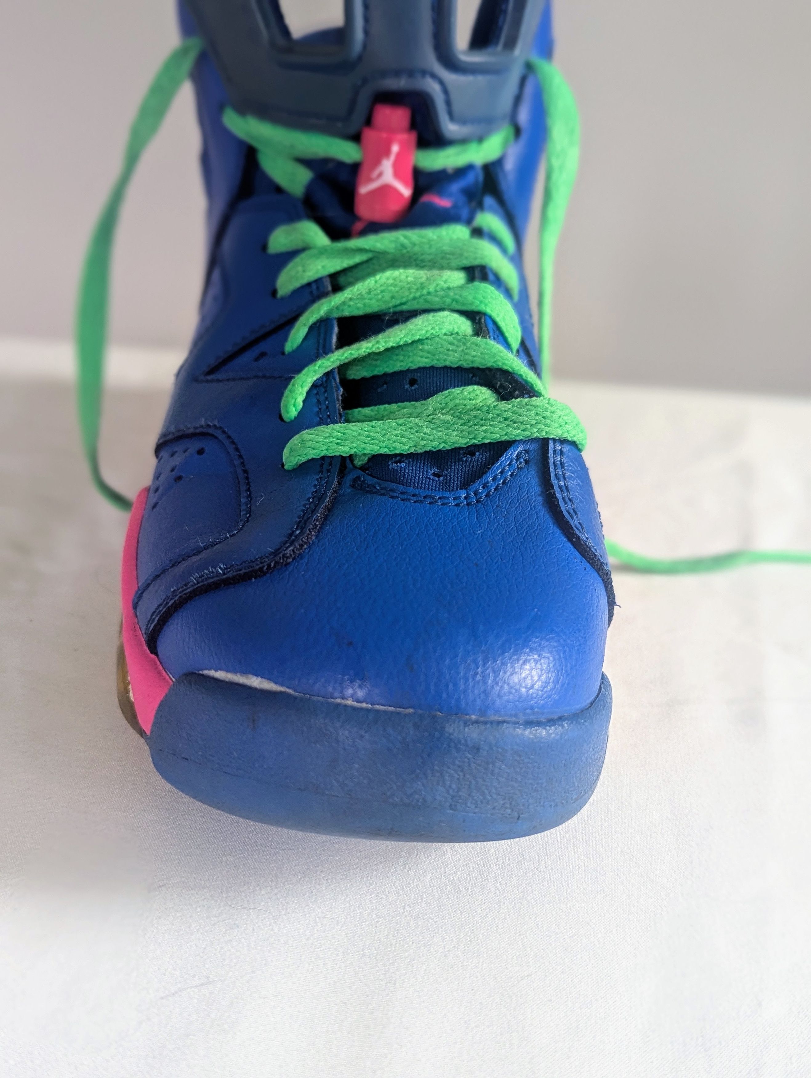 Jordan Brand Air Jordan 6 Retro “Game Royal” GS Women 7.5 – 2013-14 Size US 7.5 / IT 37.5 - 9 Thumbnail