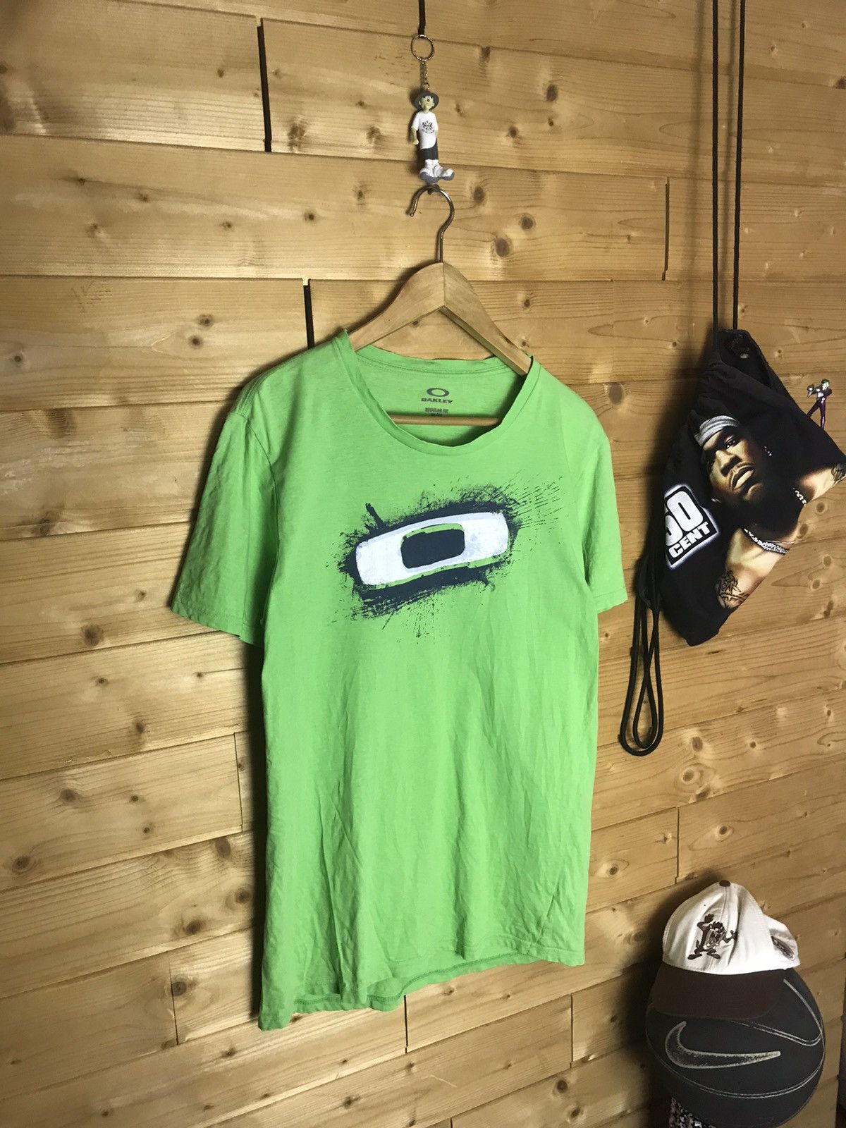 Vintage Oakley big logo t-shirt Size US M / EU 48-50 / 2 - 1 Thumbnail