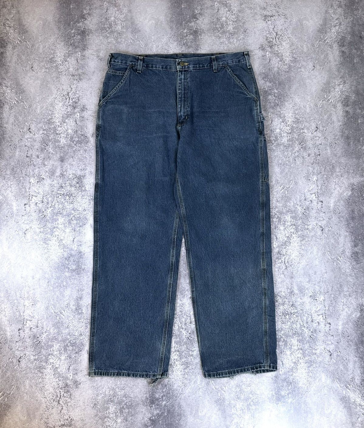 Carhartt Vintage Carhartt USA Cargo Carpenter Baggy Work Pants Jeans Size US 40 / EU 56 - 2 Thumbnail