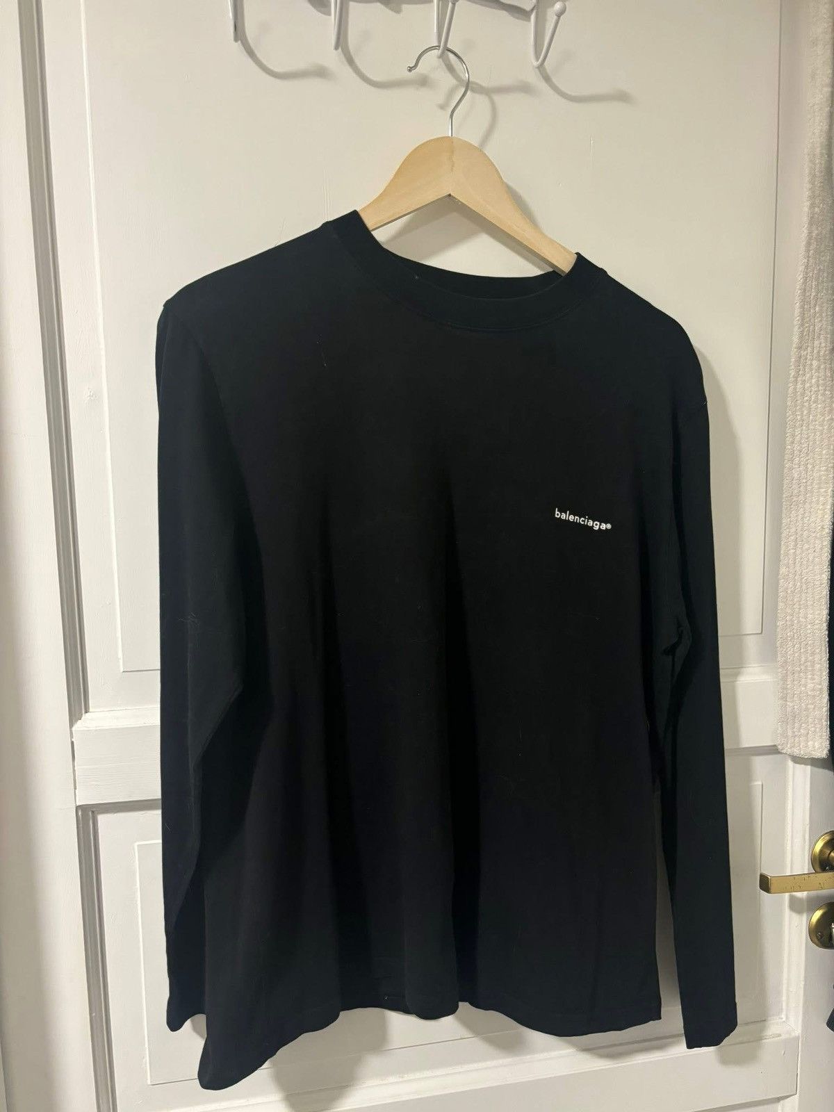 Balenciaga Logo ls Size US M / EU 48-50 / 2 - 3 Thumbnail
