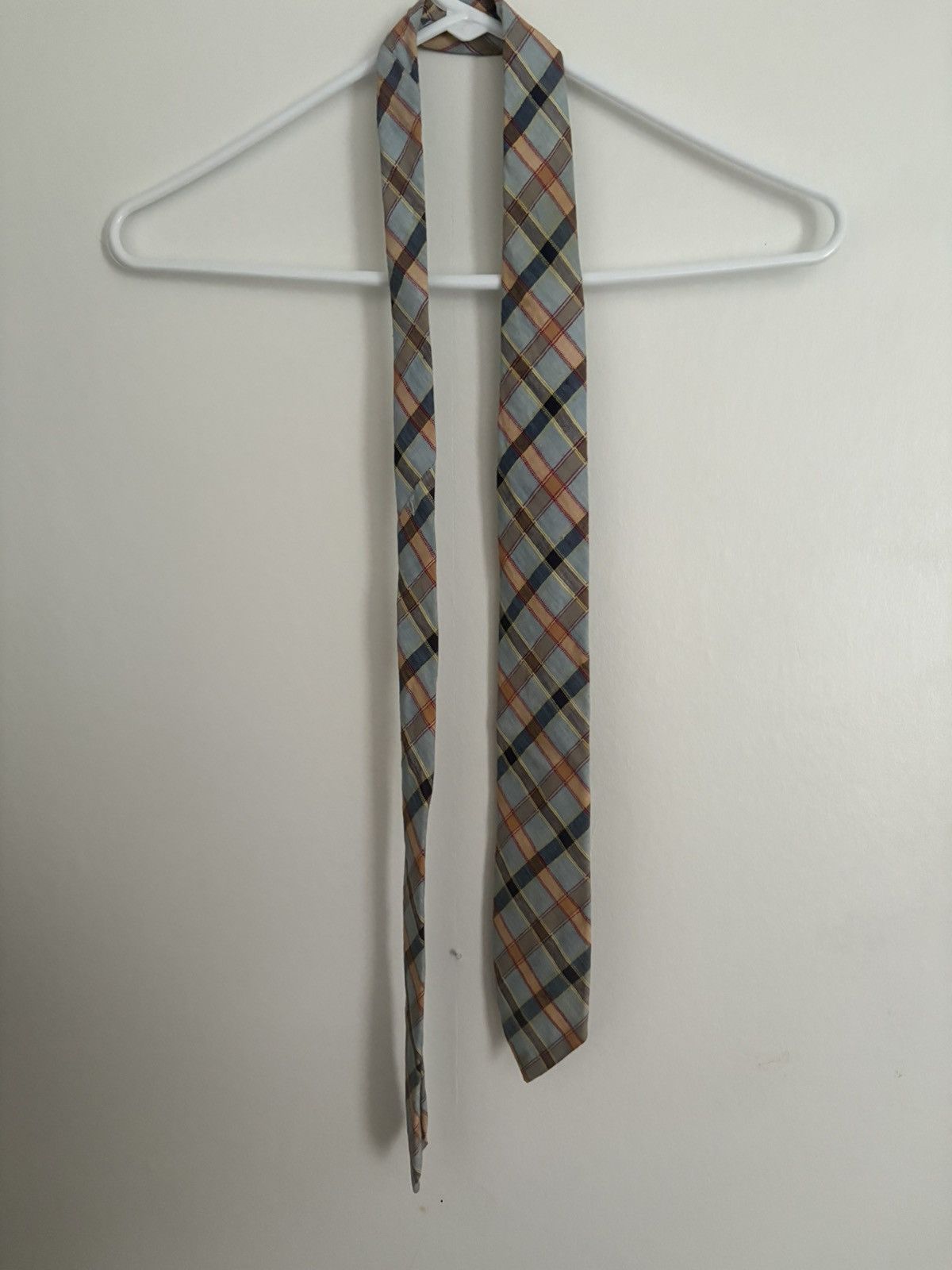 Vintage Vintage Plaid Tie From The Gentry Shop-Chicago/chicagoland Size ONE SIZE - 3 Thumbnail