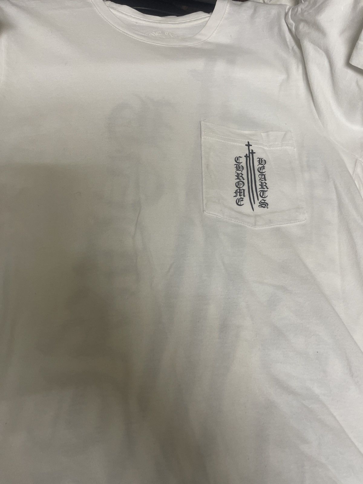 Chrome Hearts Chrome Hearts Cross Tee Size US S / EU 44-46 / 1 - 9 Thumbnail