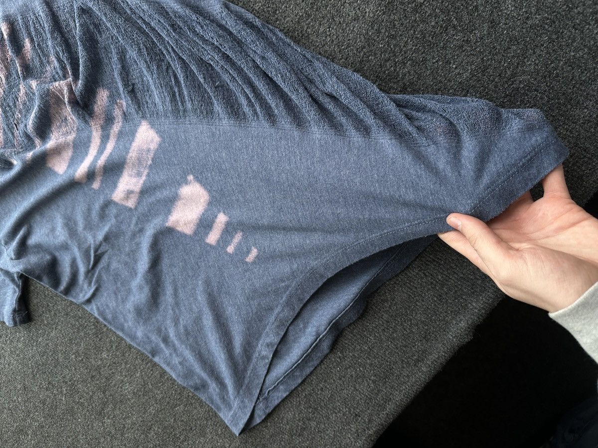 Other OPIUM 🚨 RAQUEL ALLEGRA BASIC LINE BLUE OPIUM DISTRESSED TEE Size M / US 6-8 / IT 42-44 - 7 Thumbnail