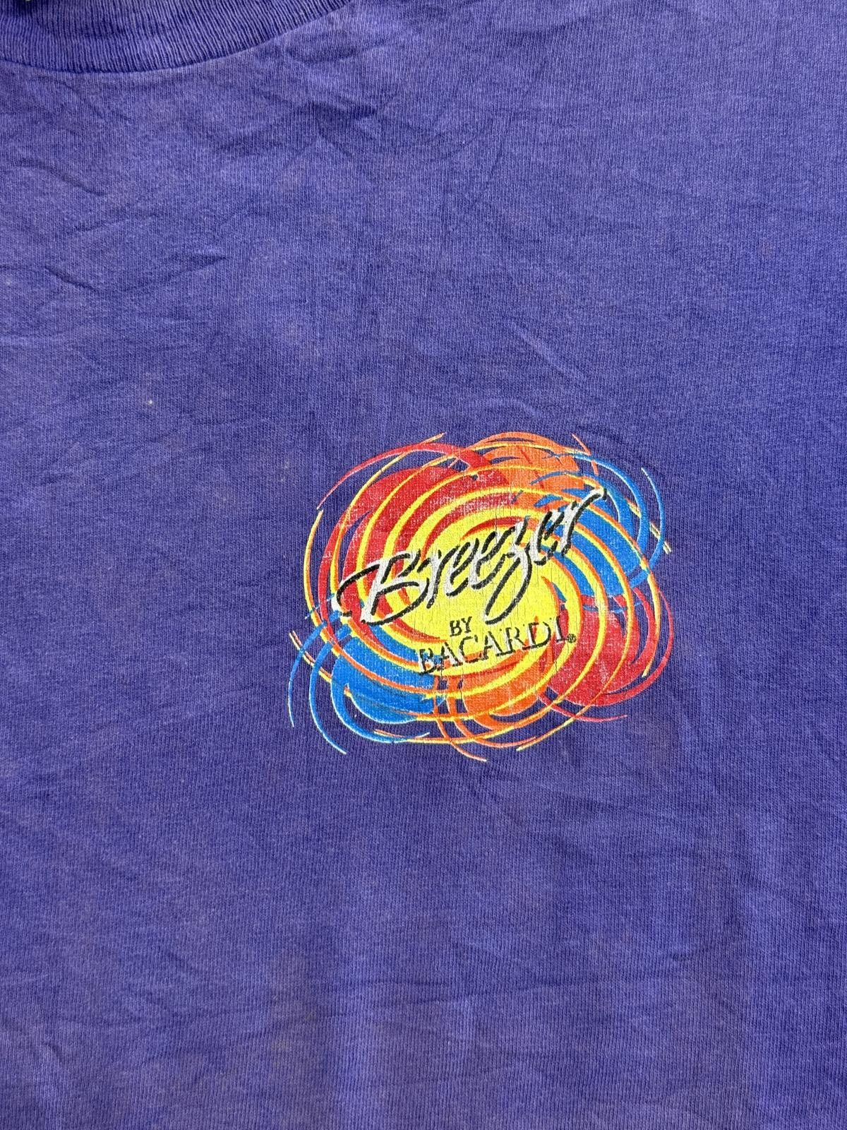 Bacardi Vintage Bacardi T-shirt Breezer By Bacardi Fun Starts Here L Size US L / EU 52-54 / 3 - 5 Thumbnail