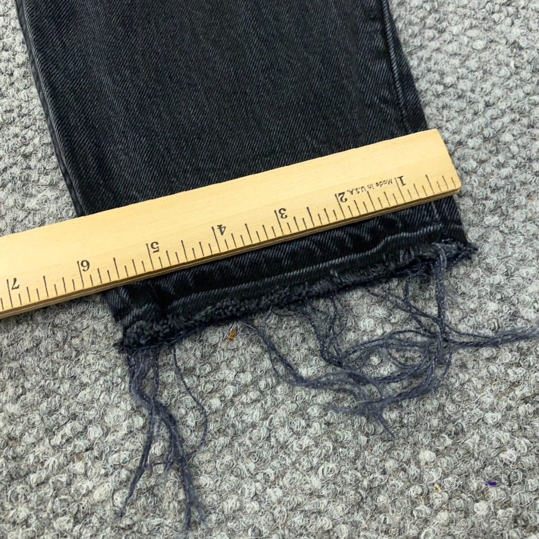 Abercrombie & Fitch Abercrombie & Fitch Jeans Womens Size 10 Skinny High Rise Black Denim 5-Pocket Stretch Size 30" / US 8 / IT 44 - 5 Thumbnail
