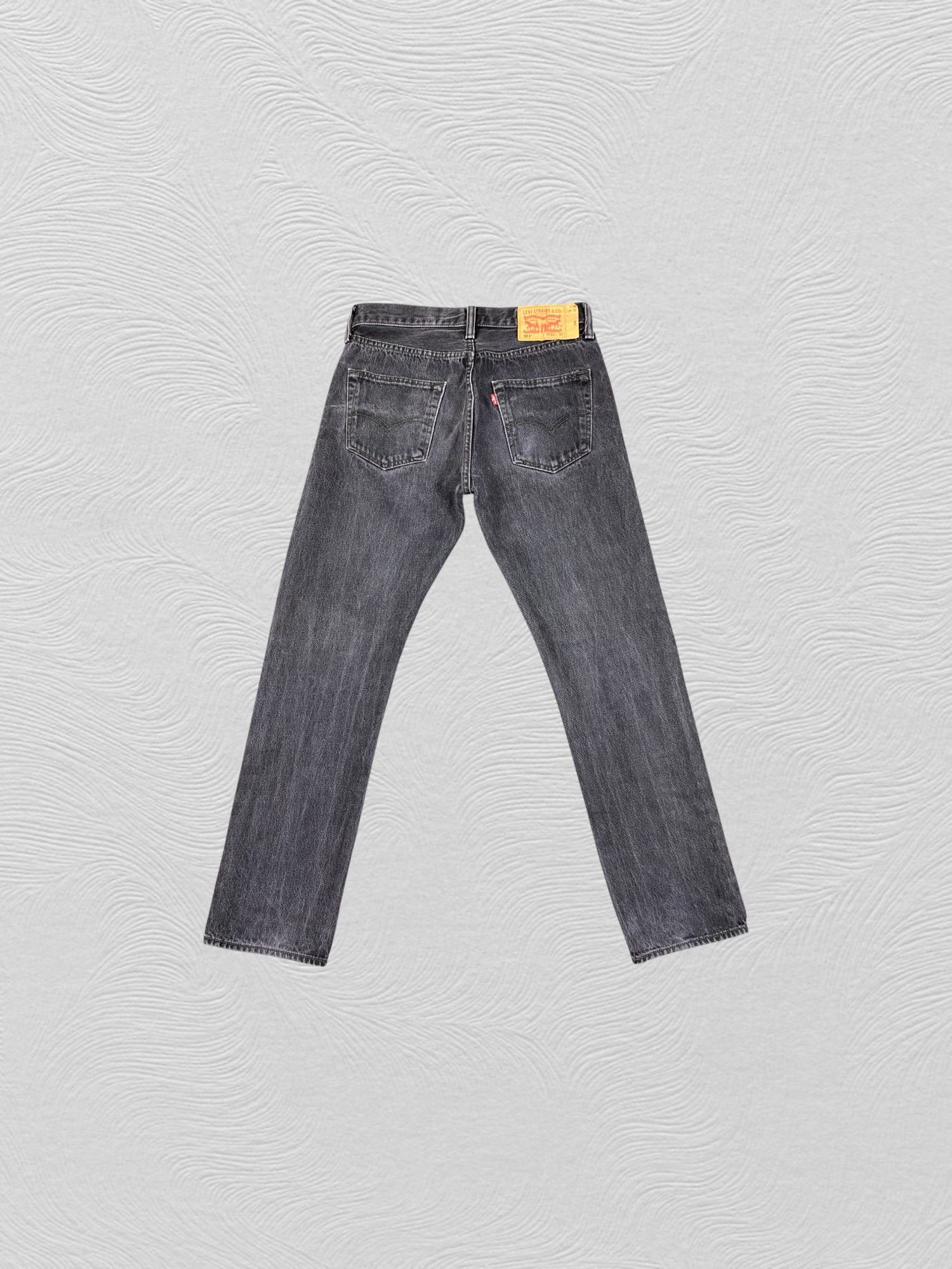 Levi's Black Vintage Levis 501 Jeans 30x30 - JN3150 Size US 30 / EU 46 - 2 Thumbnail