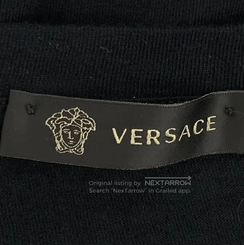 Versace Versace Black Cotton Women's T-Shirt . Size M / US 6-8 / IT 42-44 - 6 Thumbnail