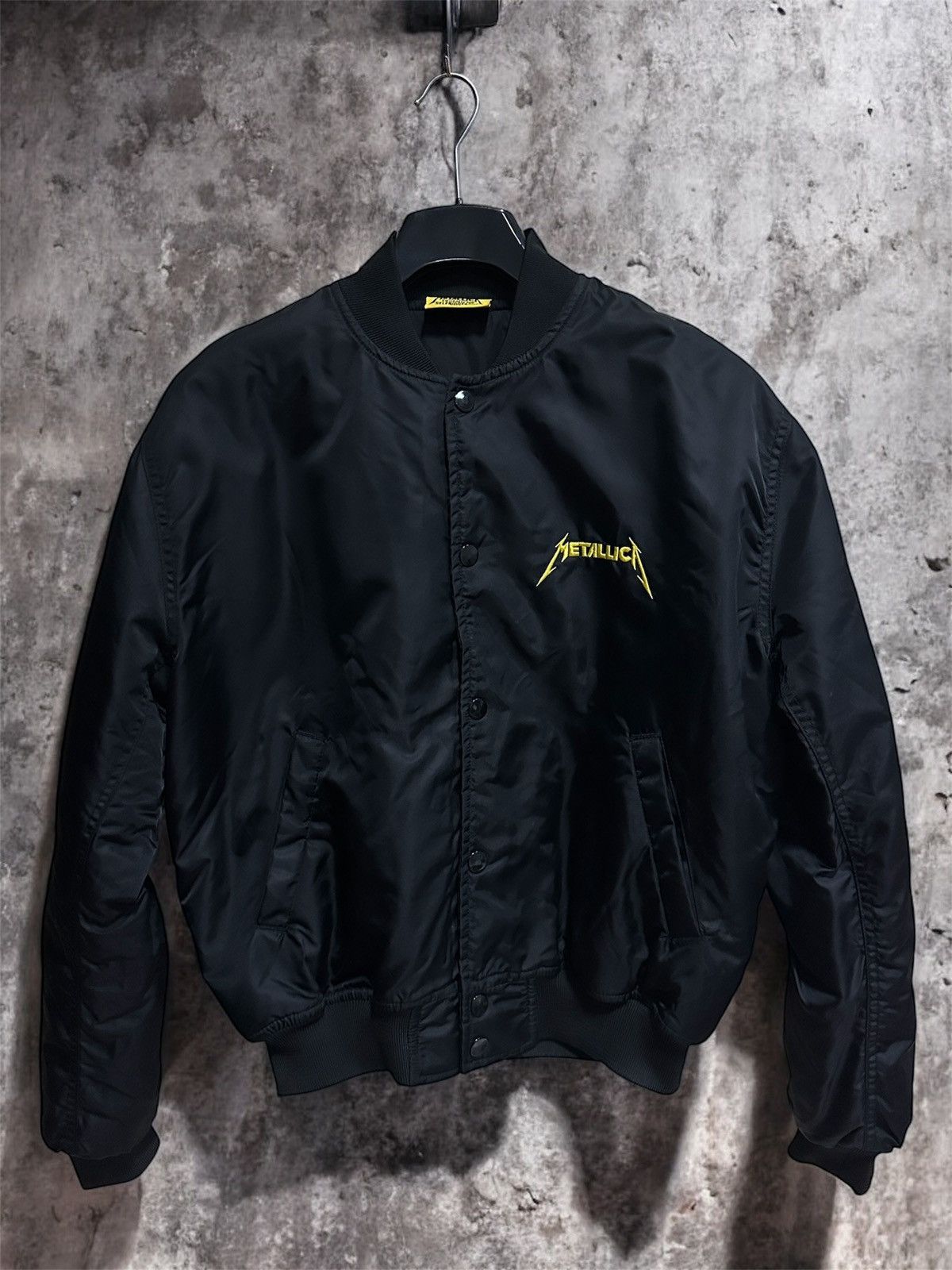 Metallica Metallica Selfridges 2017 Pushead Bomber Jacket Black Sz S Size US S / EU 44-46 / 1 - 2 Thumbnail