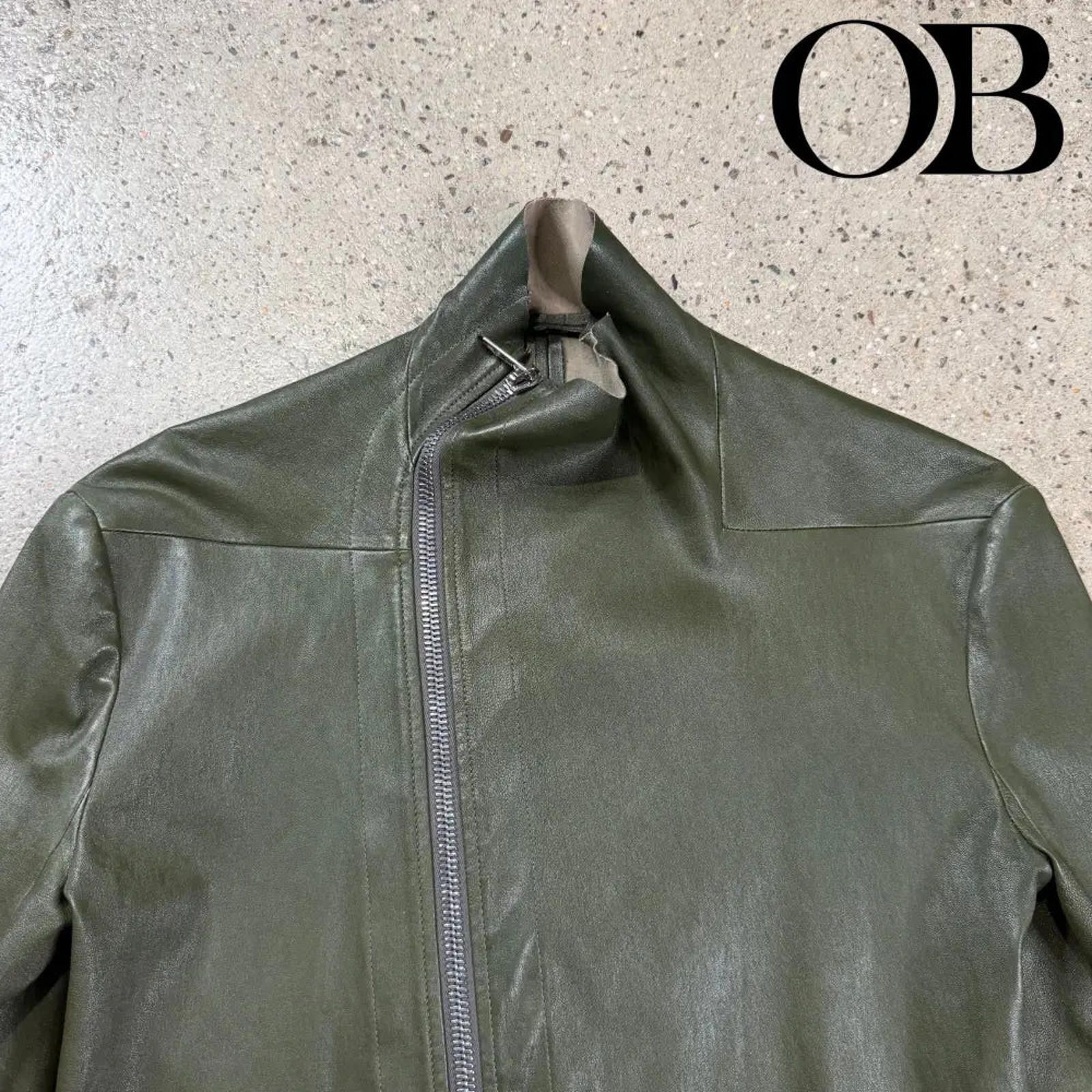 Rick Owens Rick Owens Gethsemane Gary Leather Jacket Size US S / EU 44-46 / 1 - 3 Thumbnail