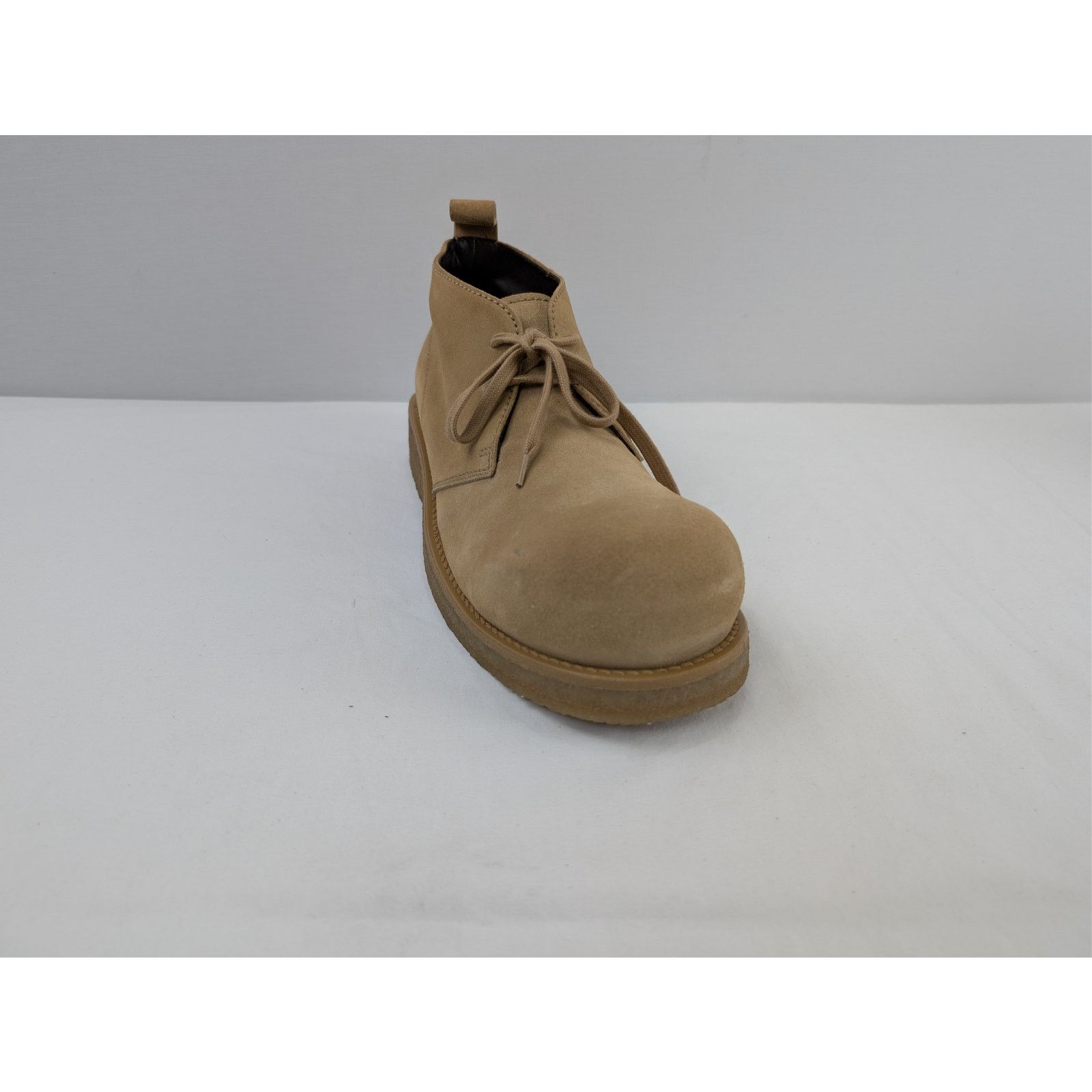 Bottega Veneta o1rshd1 Deep Nubuck Helium Ankle Boot in Camel Size US 12 / EU 45 - 2 Thumbnail