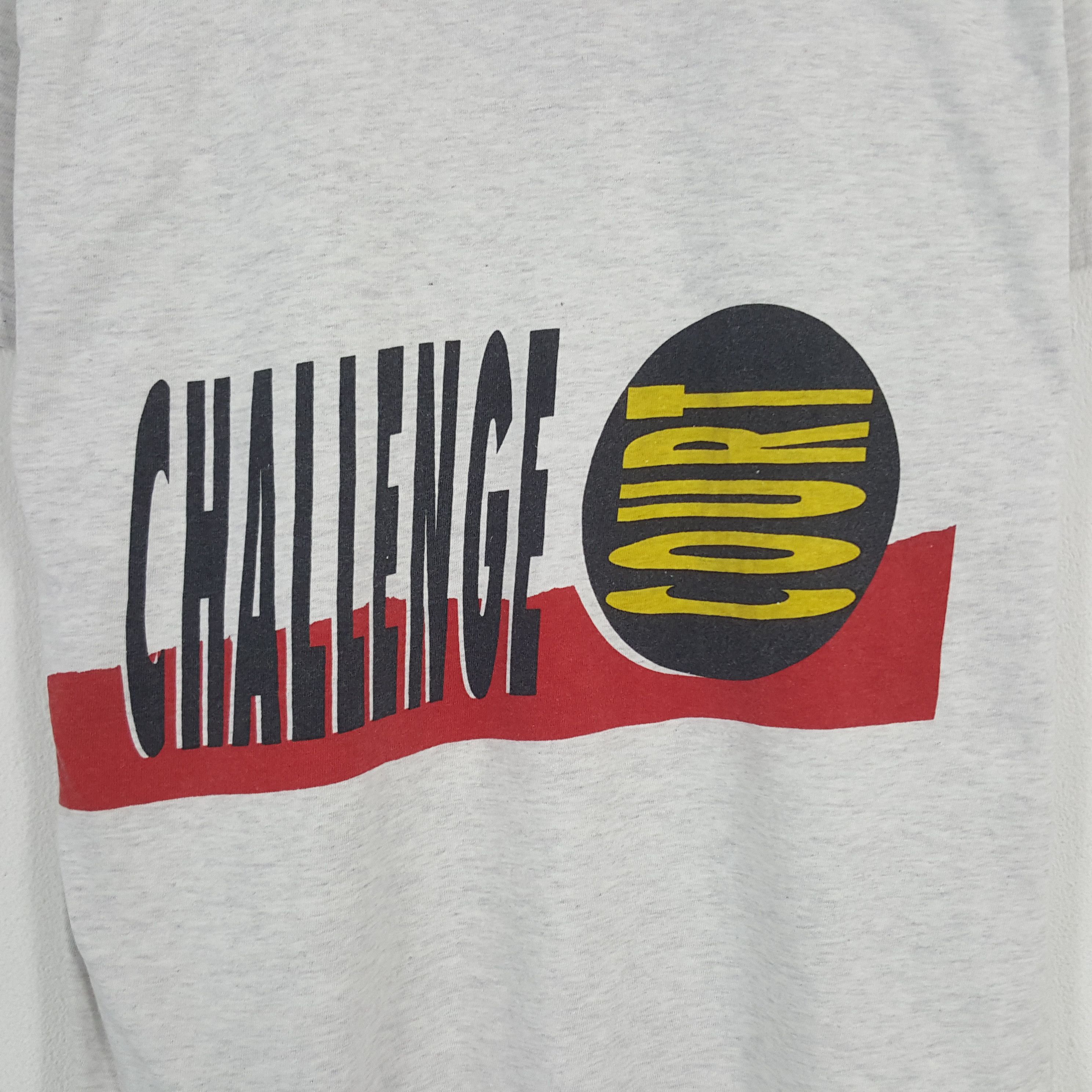CHALLENGER × Vintage Vintage Challenge Court Tshirt Size US L / EU 52-54 / 3 - 2 Thumbnail
