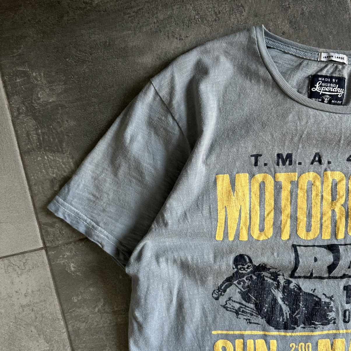 Superdry Vintage Superdry T-shirts Motorcycle Races Speedway Y2K 00s Size US L / EU 52-54 / 3 - 6 Thumbnail