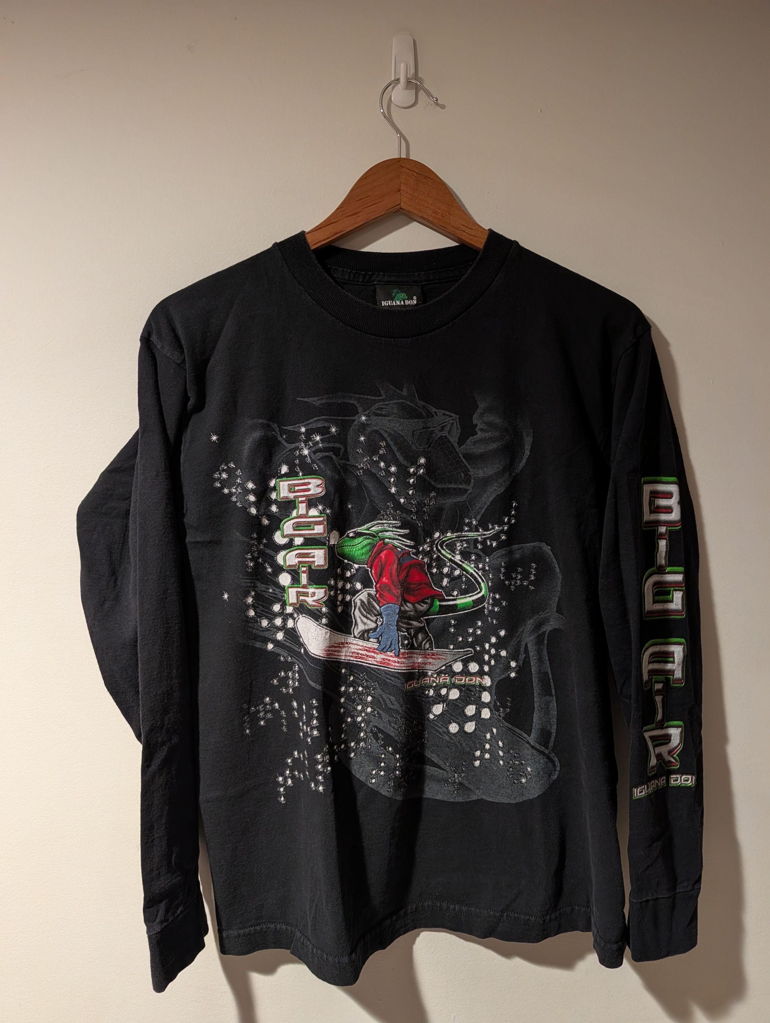Arts & Science VTG Iguana Don Big Air Long Sleeve T-Shirt Snowboard Kids Size US XL / EU 56 / 4 - 1 Thumbnail