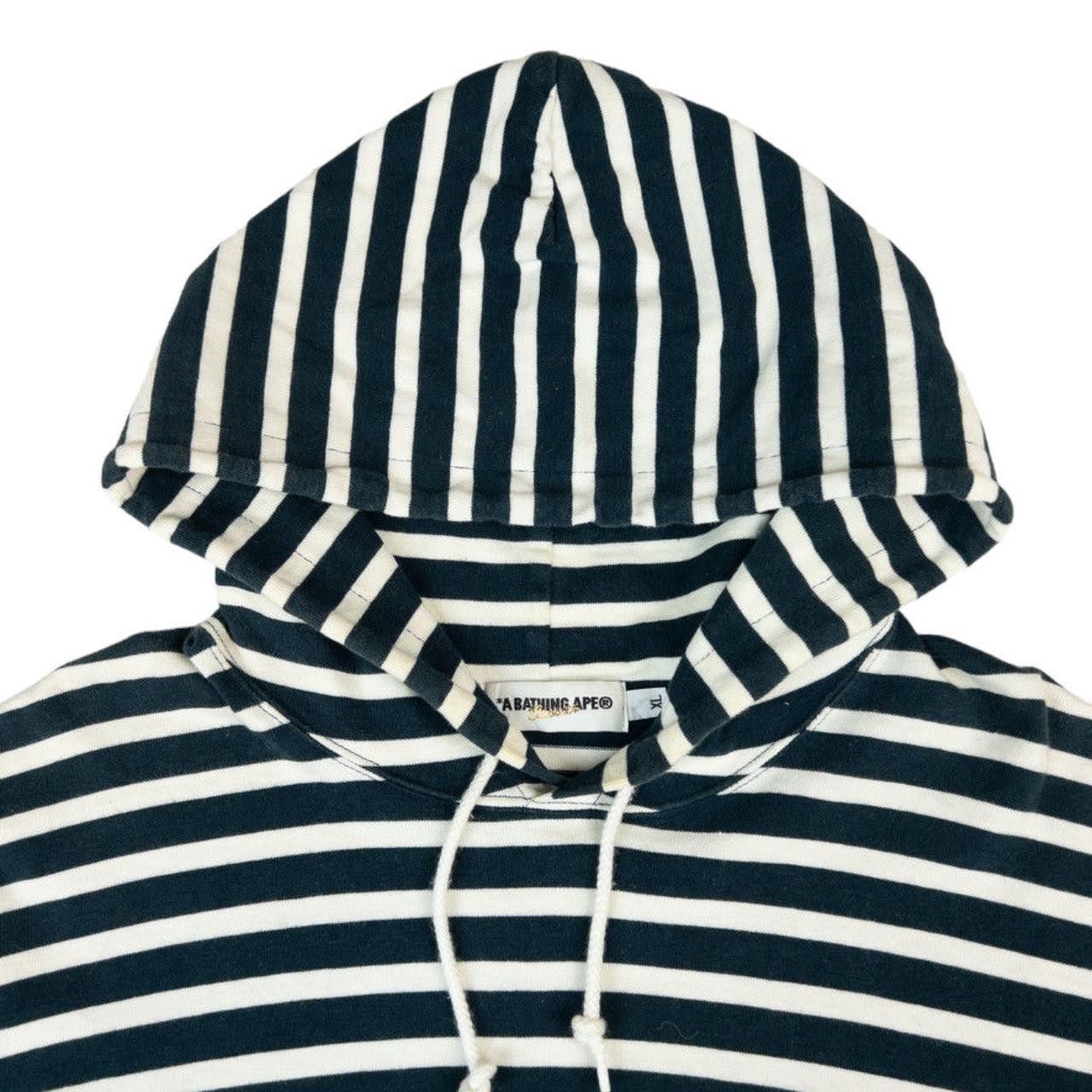 Bape Vintage BAPE Striped Hoodie Size L Size US L / EU 52-54 / 3 - 3 Thumbnail