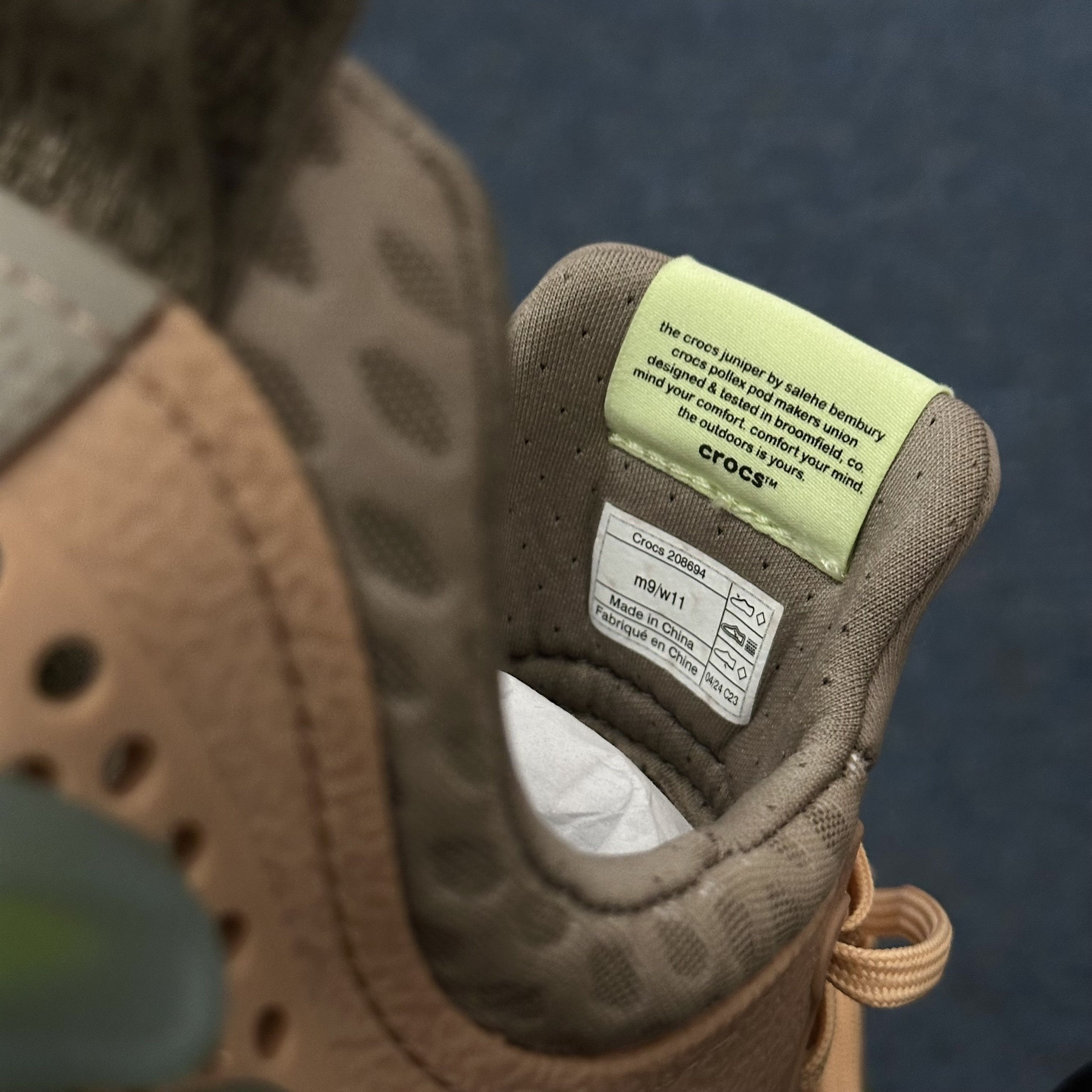 Crocs × Salehe Bembury CROCS x POLLEX JUNIPER 'GUAVA' SALEHE BEMBURY Size US 9 / EU 42 - 13 Thumbnail