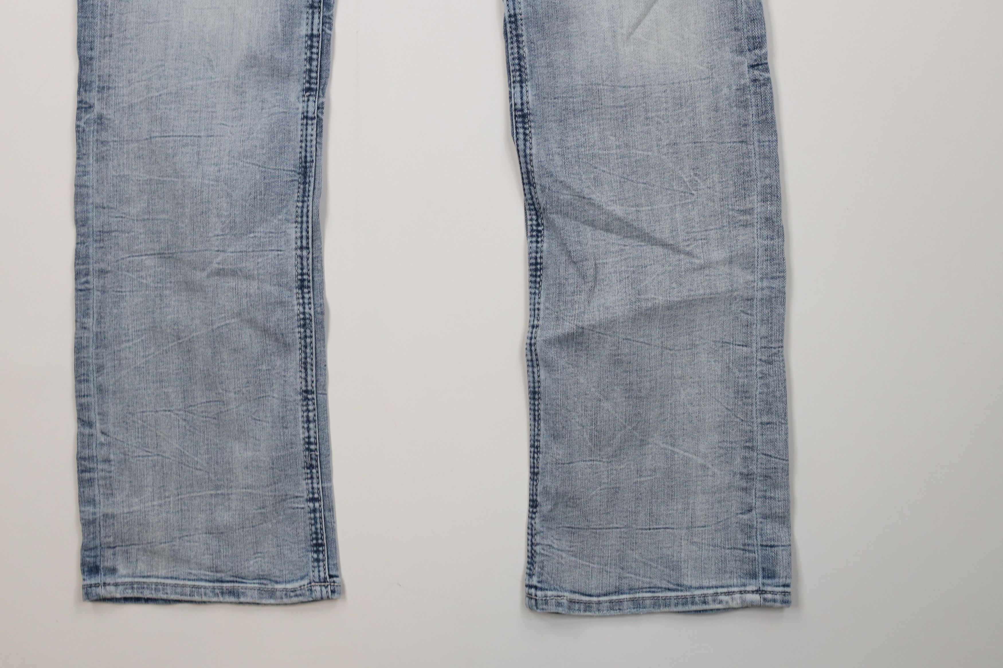 Vintage Buckle BKE Stretch Jake Bootcut Denim Jeans Light Wash Size US 28 / EU 44 - 5 Thumbnail