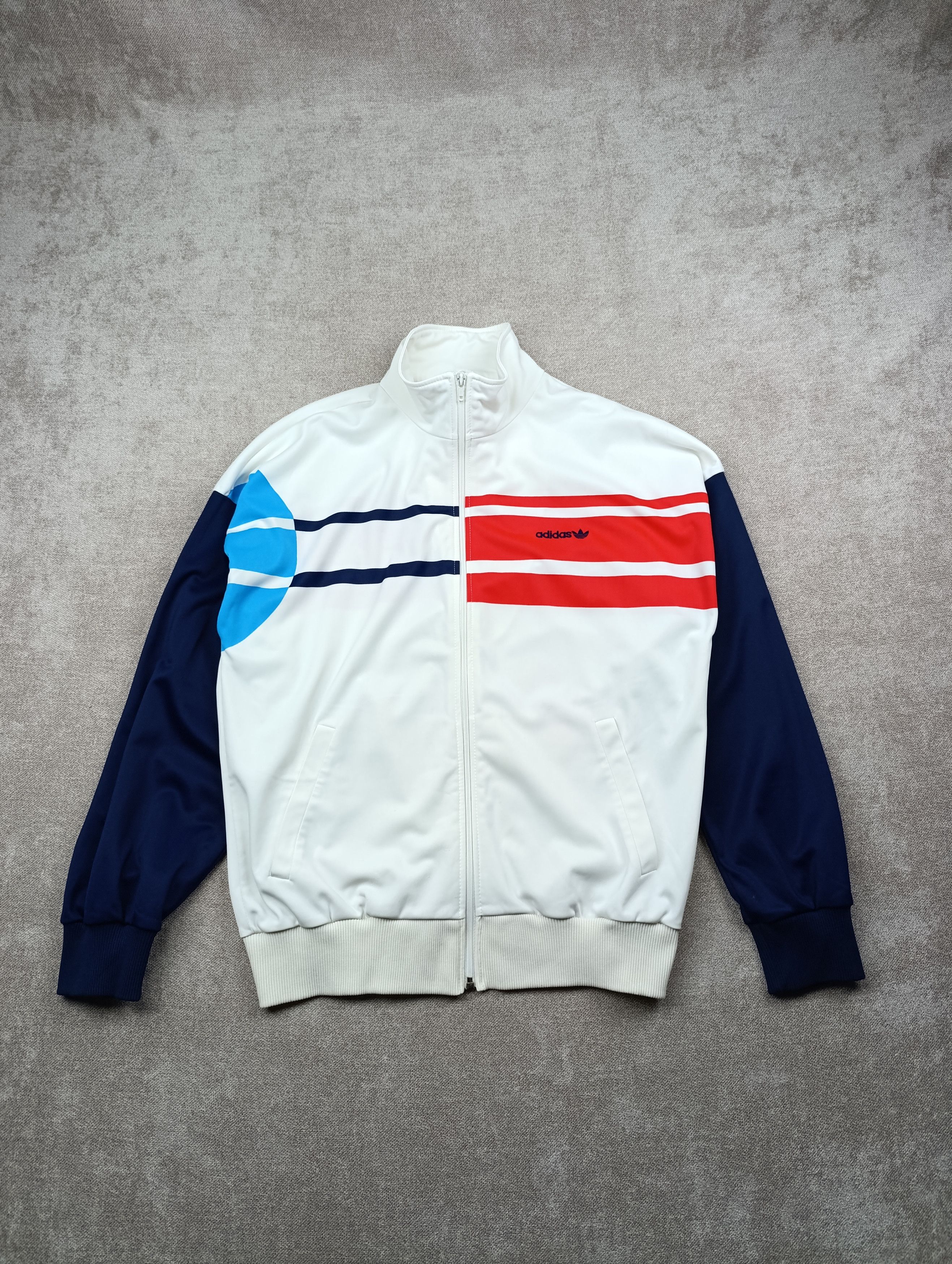 Adidas VINTAGE 80S ADIDAS TRACK JACKET MADE IN WEST GERMANY Size US S / EU 44-46 / 1 - 1 Thumbnail