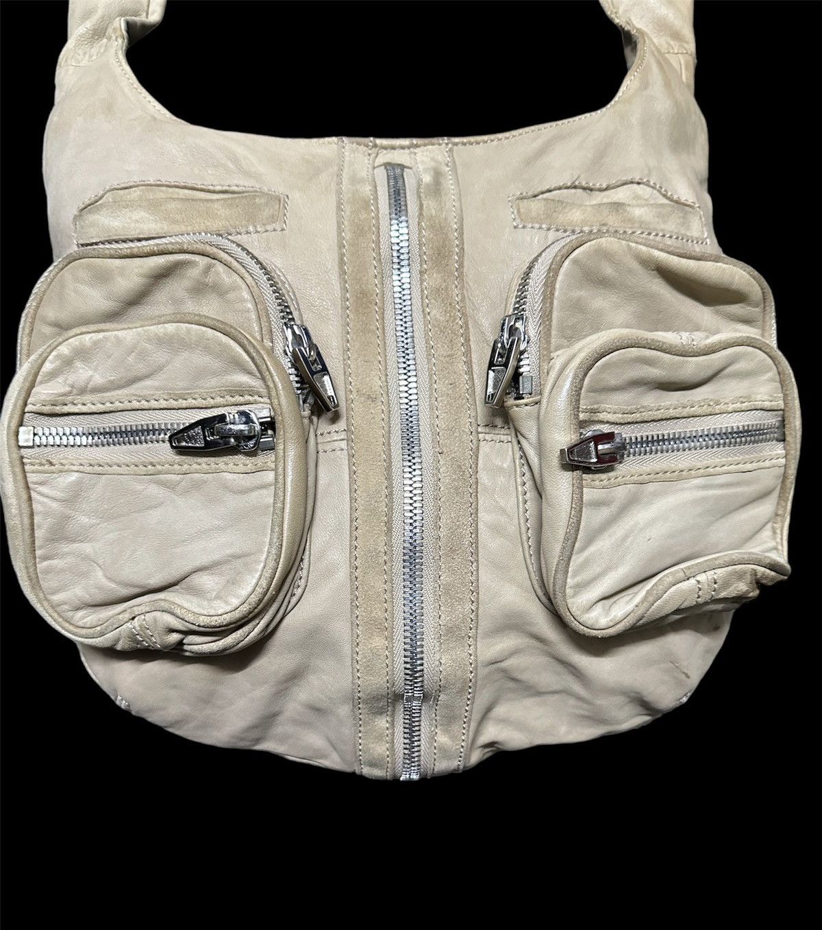 Alexander Wang Alexander Wang cream leather Leather Donna Knotted bag Size ONE SIZE - 2 Thumbnail
