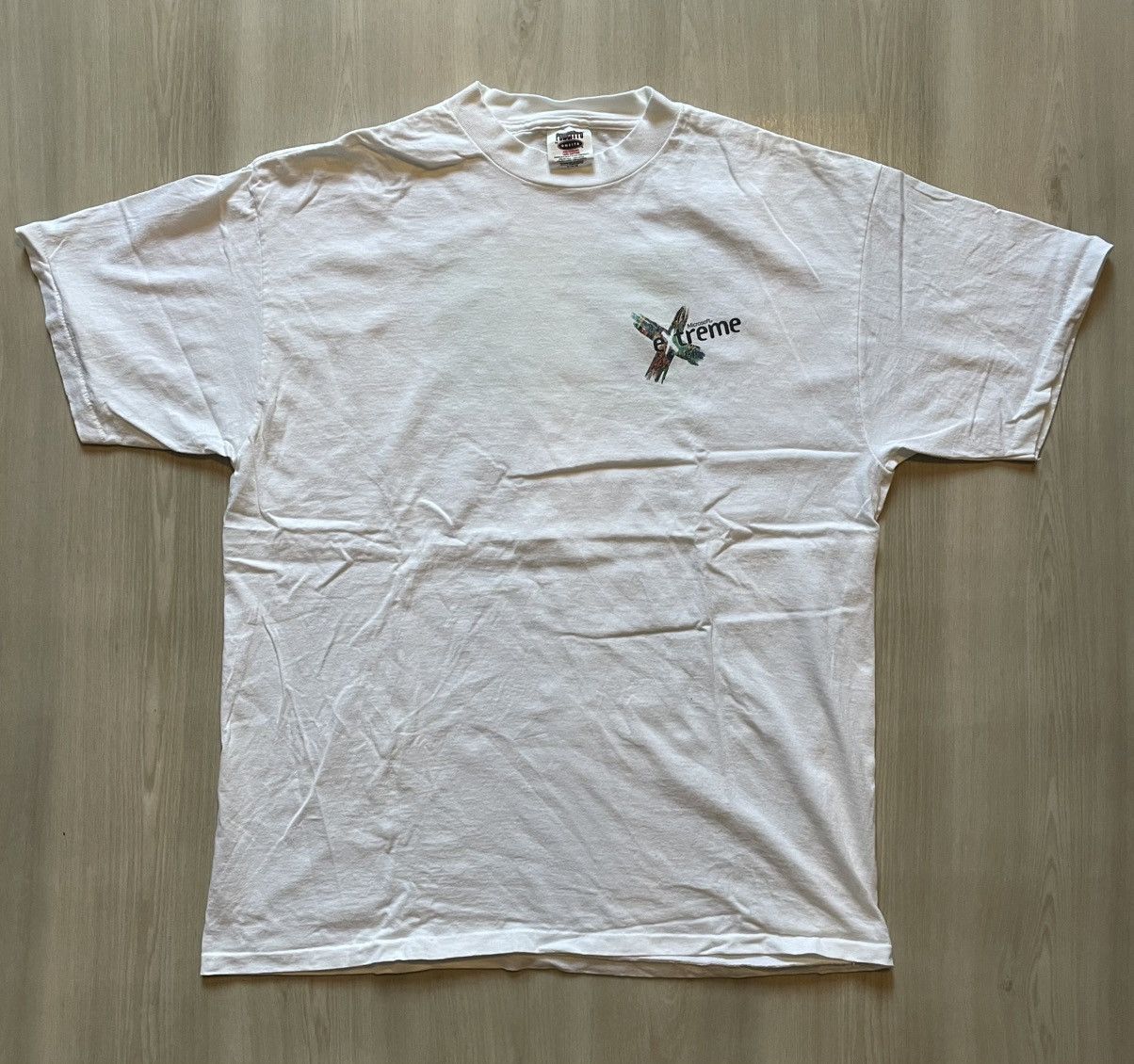Vintage VTG 90s Microsoft Extreme Mens XL Computer Tech Promo Size US XL / EU 56 / 4 - 3 Thumbnail