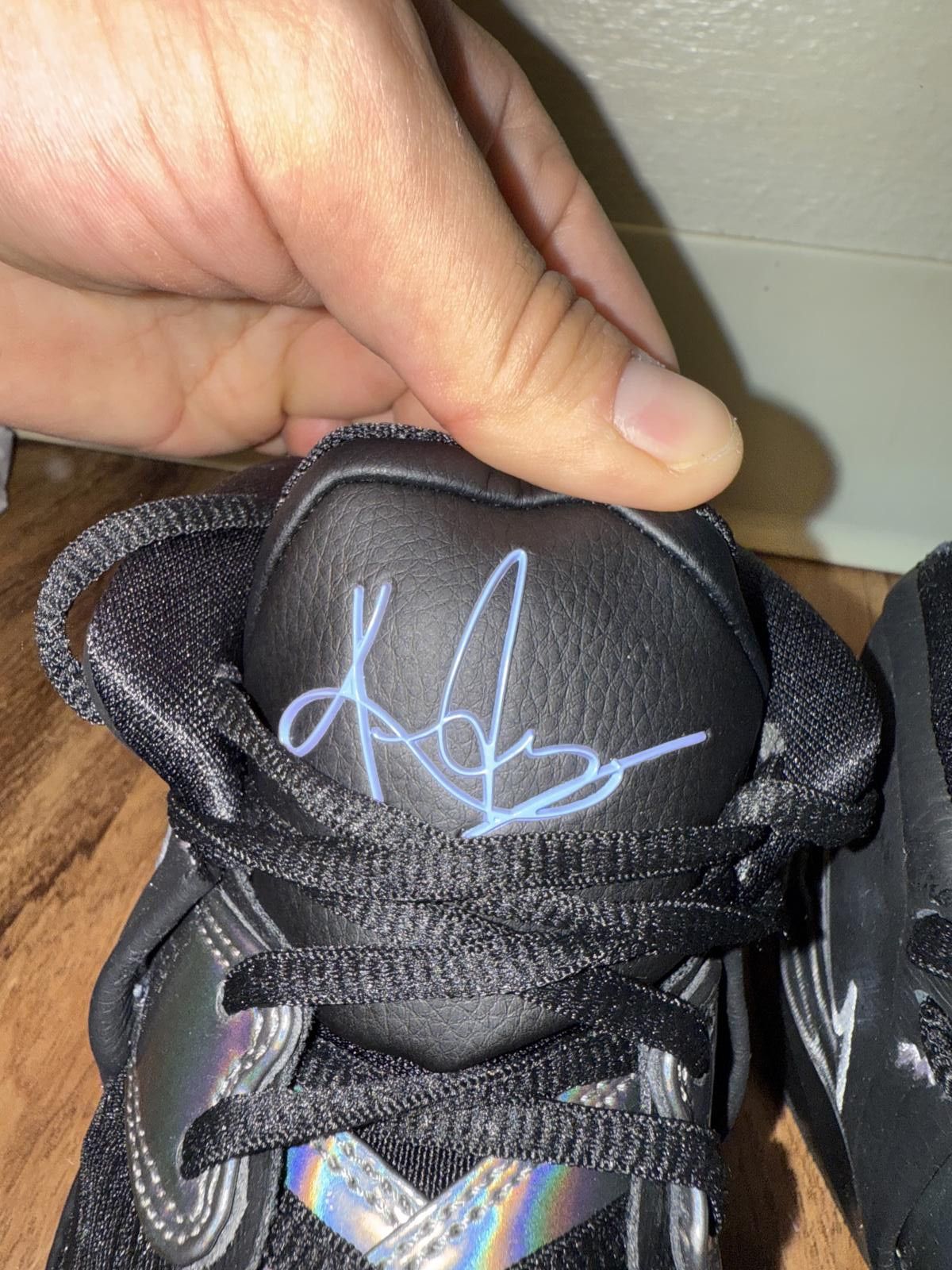 Nike Nike Kyrie Infinity Black Metallic Silver Size US 8.5 / EU 41-42 - 6 Thumbnail