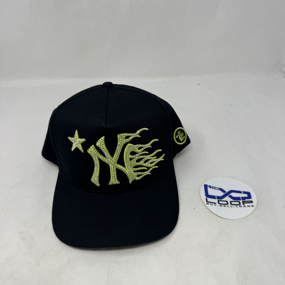HELLSTAR Hellstar NY Snapback Hat Black Neon | Grailed
