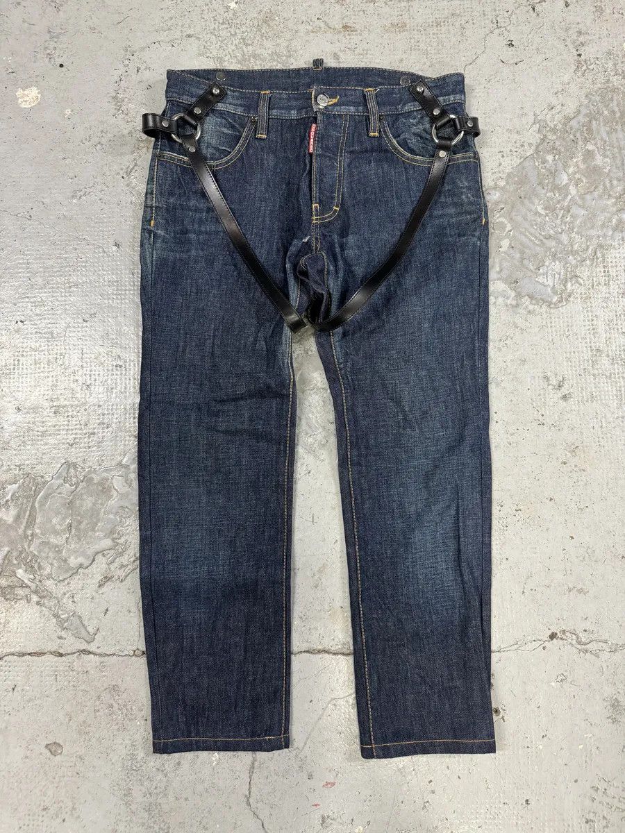 Dsquared2 FW2007 Dsquared2 Bondage Harness Brut Denim Jeans Size US 30 / EU 46 - 3 Thumbnail