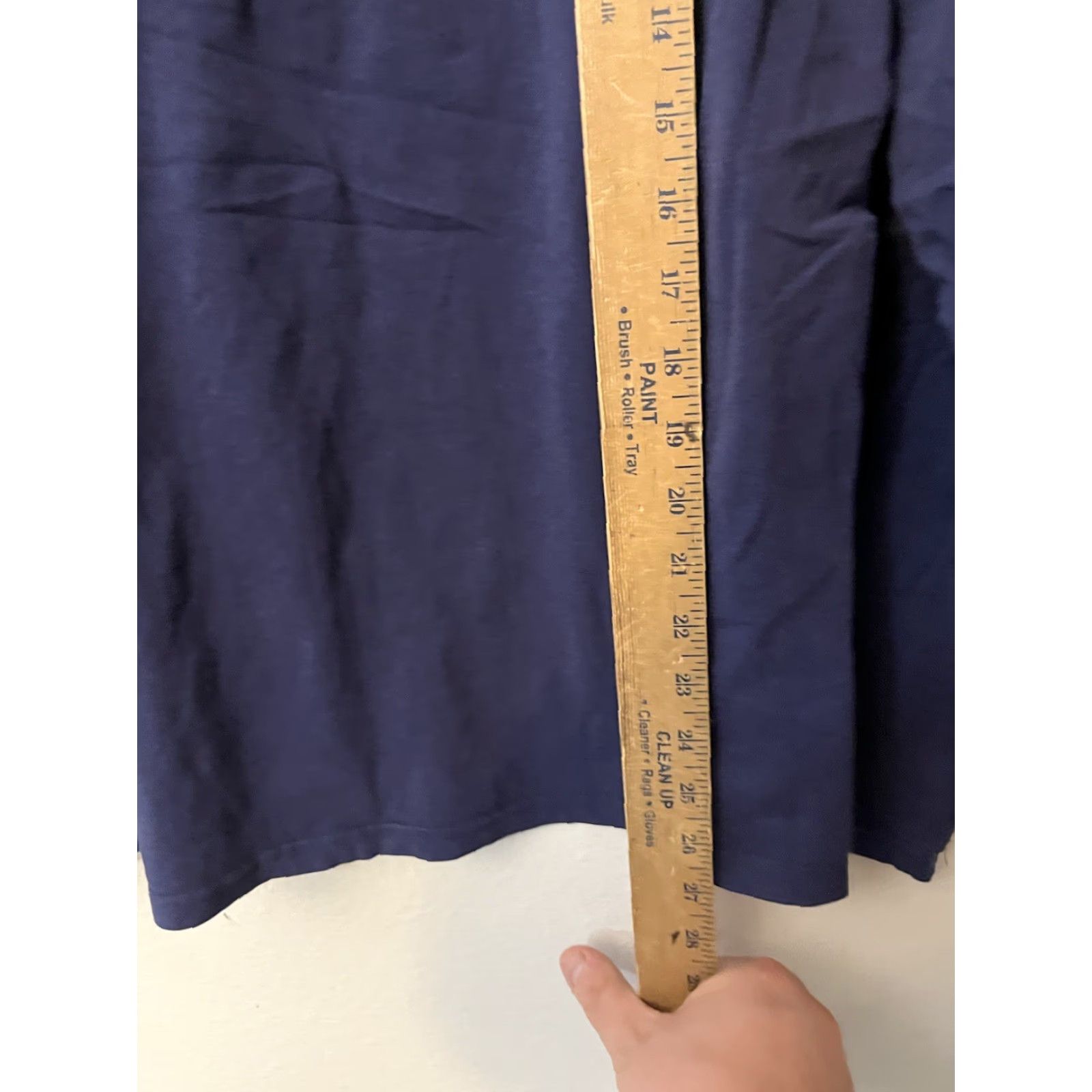 Polo Ralph Lauren VINTAGE Polo Ralph Lauren T-shirt Hoodie Long Sleeve Navy Blue Small Men Lightweight Size US S / EU 44-46 / 1 - 4 Thumbnail