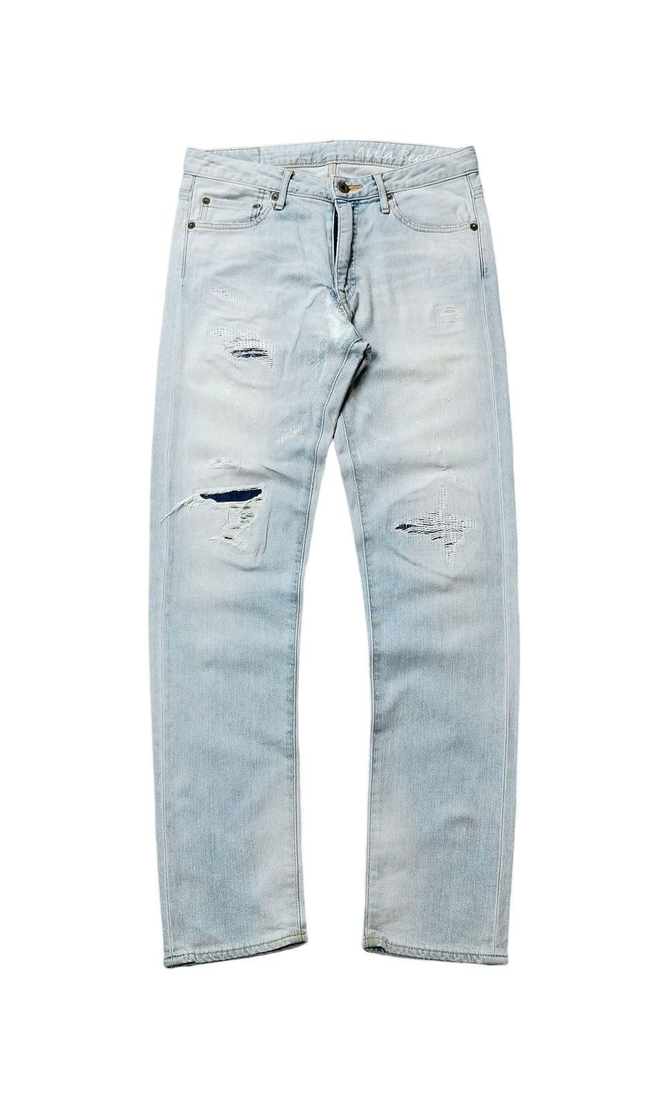 Blue Blue Japan Japan Blue Denim Jeans Size US 30 / EU 46 - 1 Thumbnail