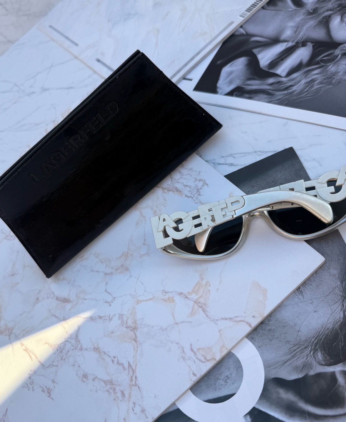 Karl Lagerfeld Karl Lagerfeld vintage sunglasses Size ONE SIZE - 8 Thumbnail